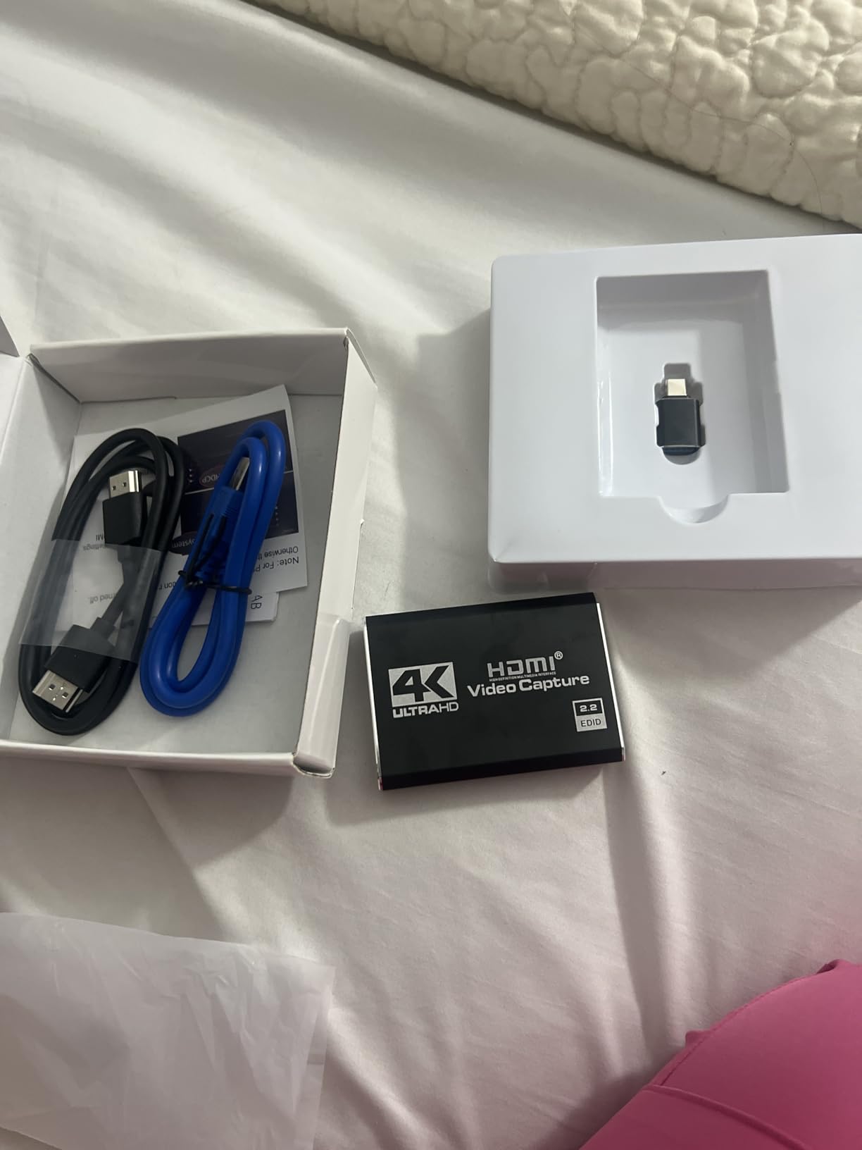 4K HDMI Capture Card USB 3.0 - 1080P 60FPS Gaming & Streaming Video Capture Card with HDMI Loop-Out, Plug & Play, Low-Latency Recording for PS5/PS4/Xbox/Switch/OBS/PC/Mac customer photo 2