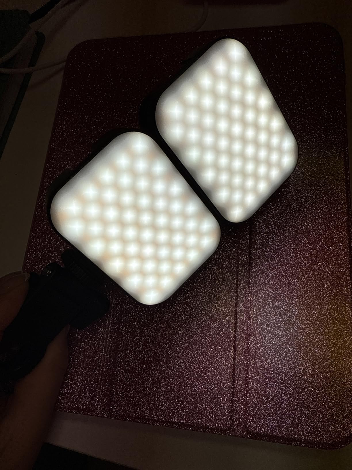 Ulanzi VL100X Selfie Light, Clip LED Light Panel for Phone/Laptop/Tablet/Computer, Bi-Color Portable Clip Camera Light with Dimmable 2500-6500K with 2000mAh Battery for Video Conference/Picture customer photo 2