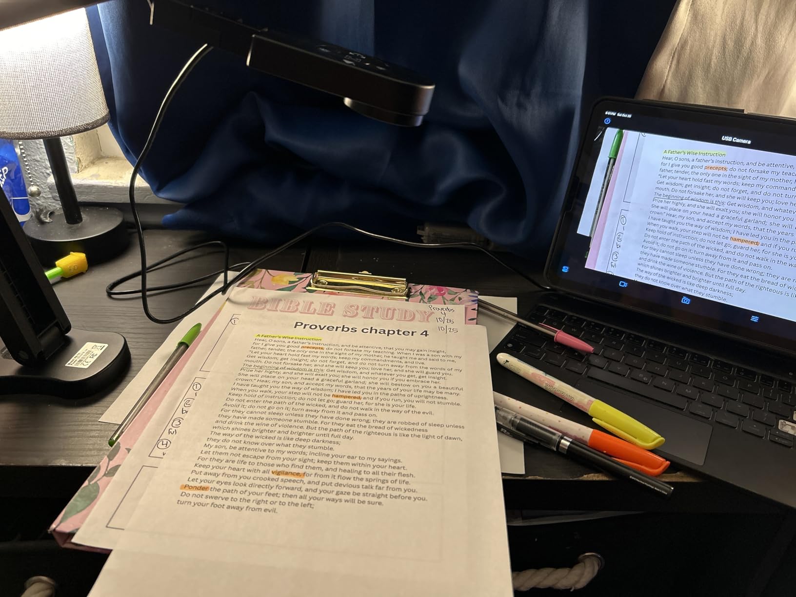 8MP USB Document Camera for Teachers and Classroom for A3 A4 Size with Dual Mic, 3-Level LED Light customer photo 2