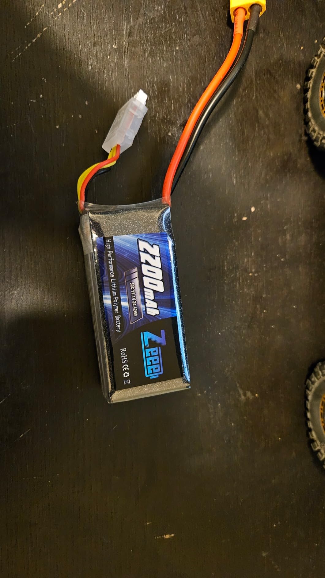 Zeee 3S Lipo Battery 2200mAh 11.1V 50C Shorty Pack Battery with XT60 Plug for RC Car Truck RC Vehicles Boat Drone RC Airplane (2 Pack) customer photo 2