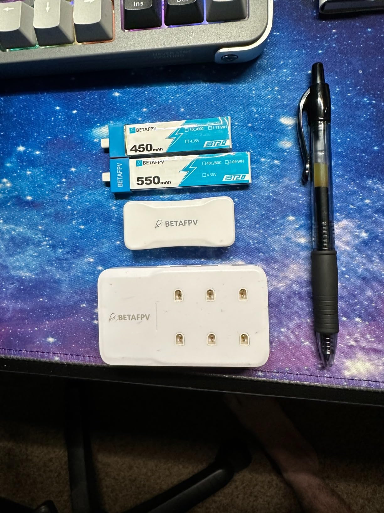 BETAFPV 4pcs BT2.0 550mAh 1S Battery 3.8V 40C/80C Lipo Battery with BT2.0 Connector Compatible for 75-85mm 1S FPV Racing Whoop Drone customer photo 1