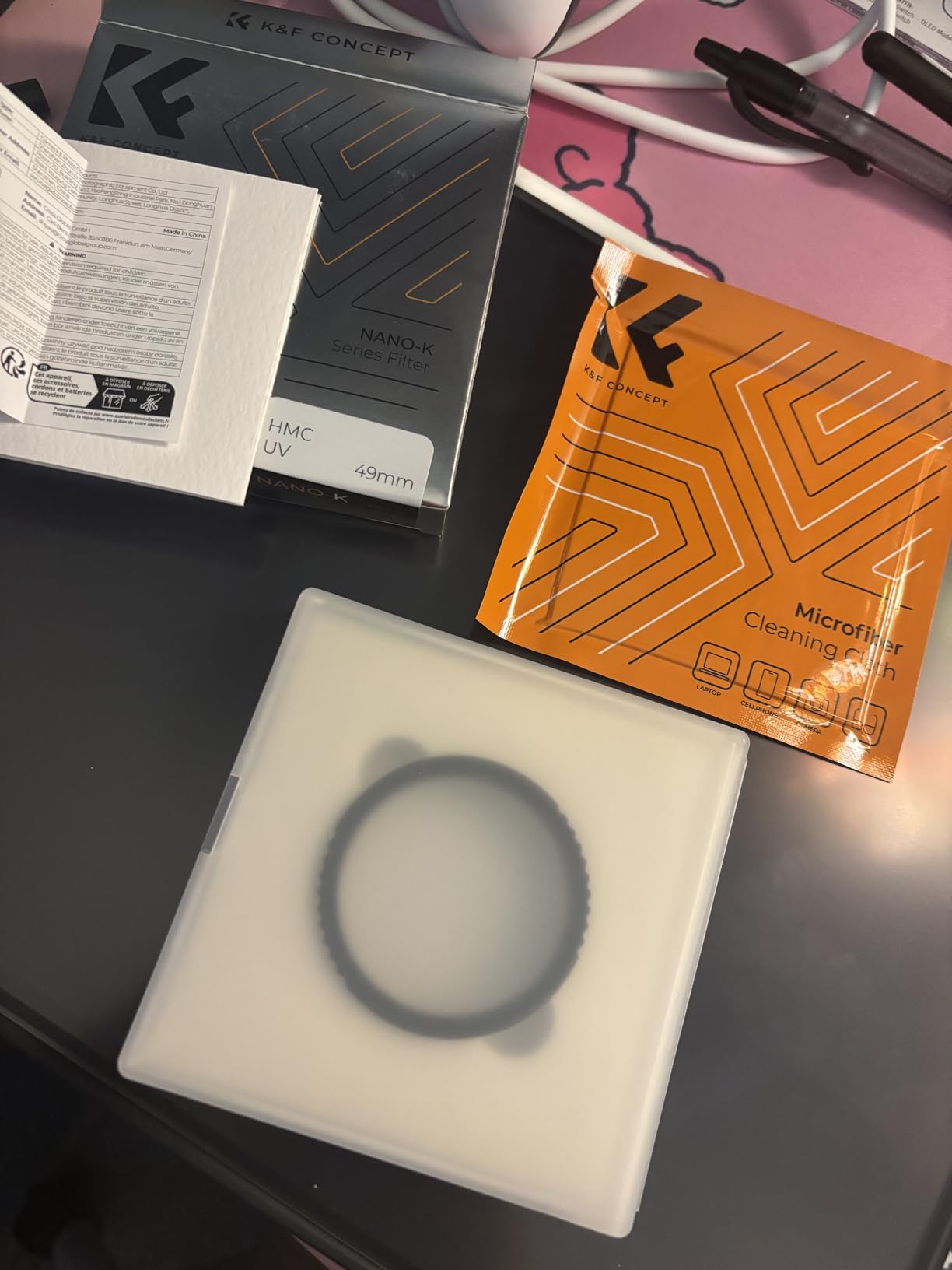 K&F Concept 67mm MCUV Lens Protection Filter 18 Multi-Coated Camera Lens UV Filter Ultra Slim with Cleaning Cloth (K-Series) customer photo 1