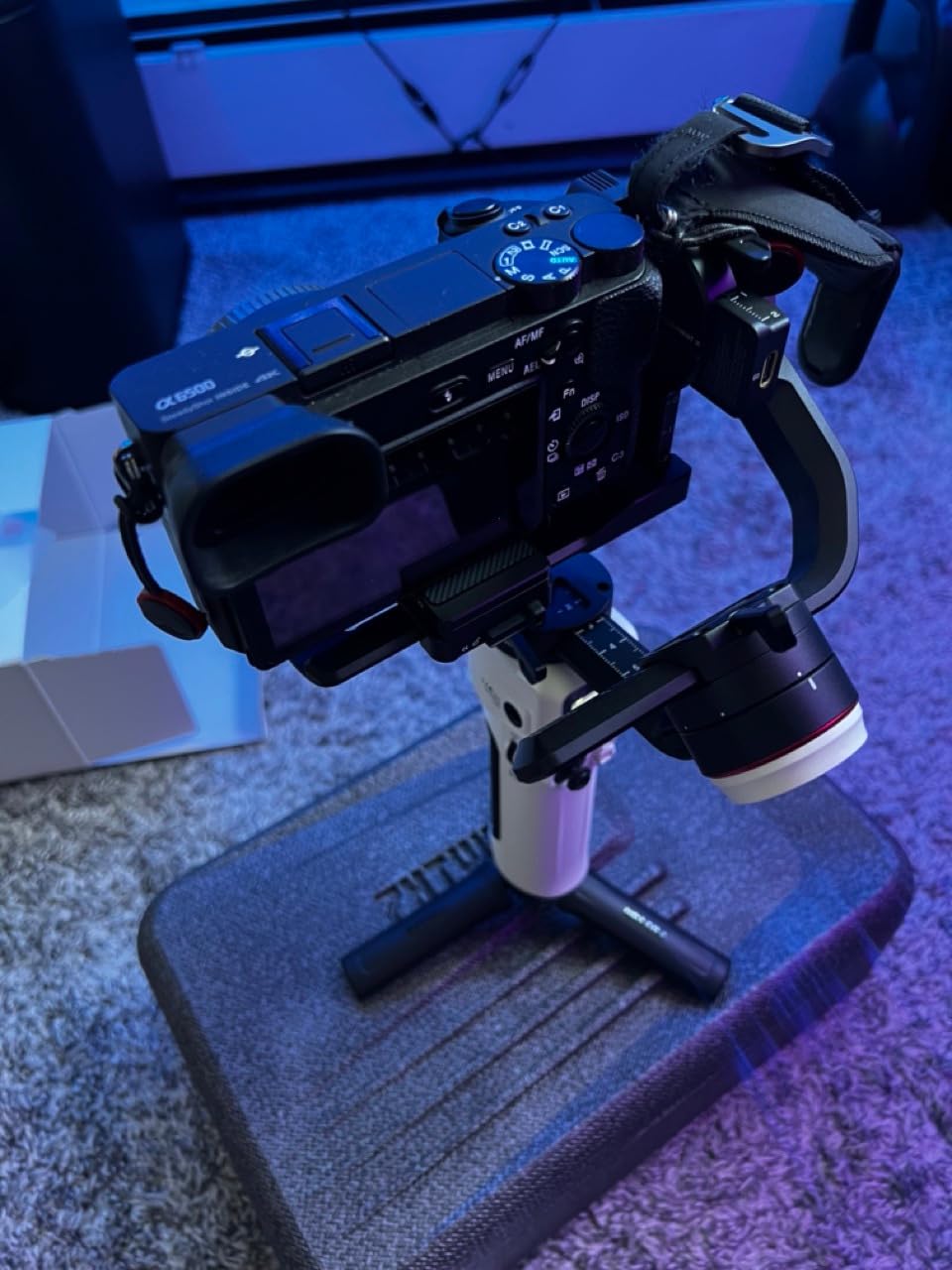 Zhiyun Crane M3S Handheld Gimbal 3-Axis Stabilizer All in One Design for Mirrorless Cameras Like Sony,Canon,Smartphone Like iPhone,Sumsung,Action Cameras Like Gopro (Crane M3 Upgrade Version in 2023) customer photo 1