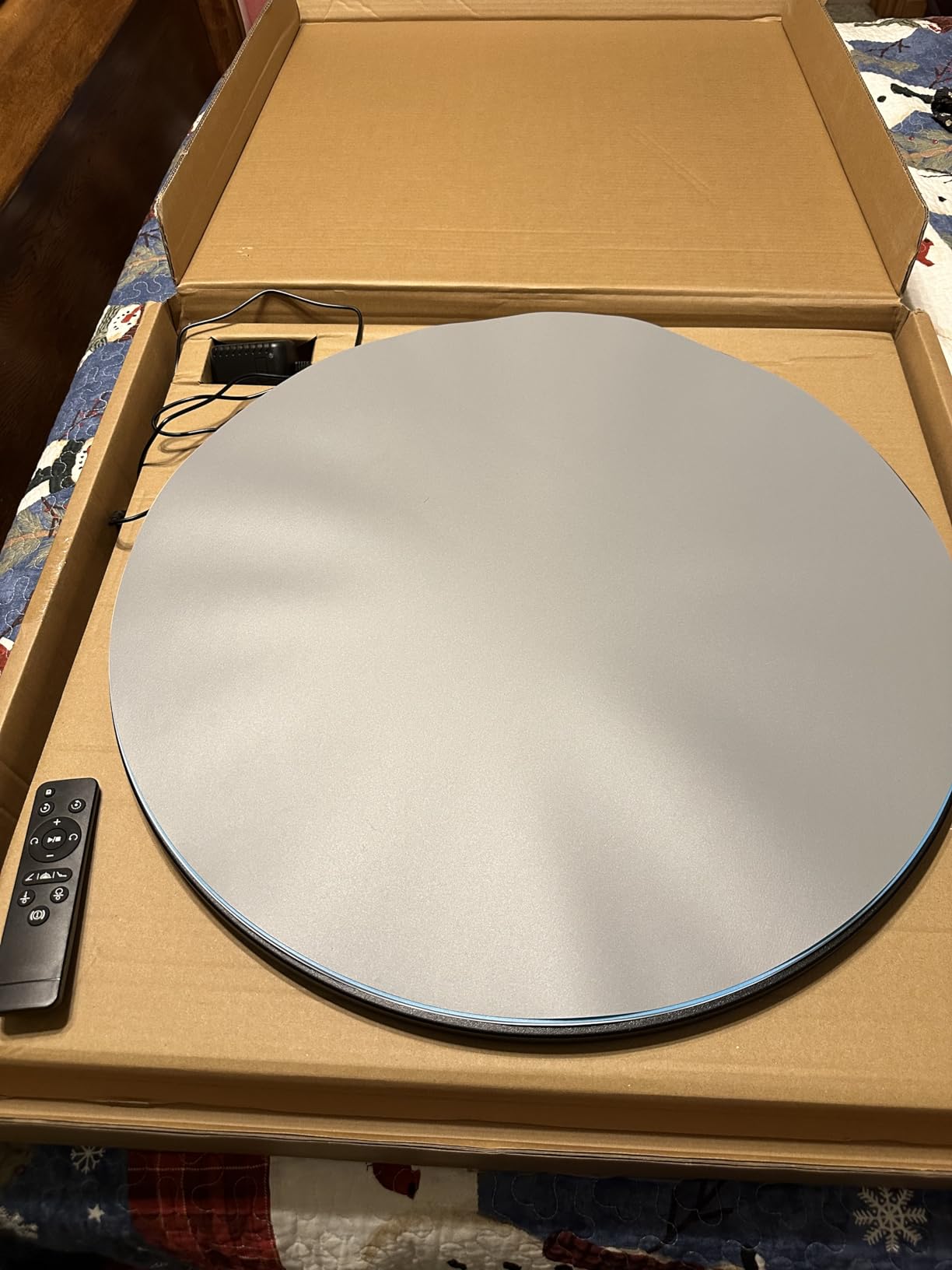 Large Photography Turntable 24inch/330lb Motorized Rotating Display Stand 360 Degree with Remote Control Electric Turntable for Products, Model Photo or Video(Black) customer photo 2