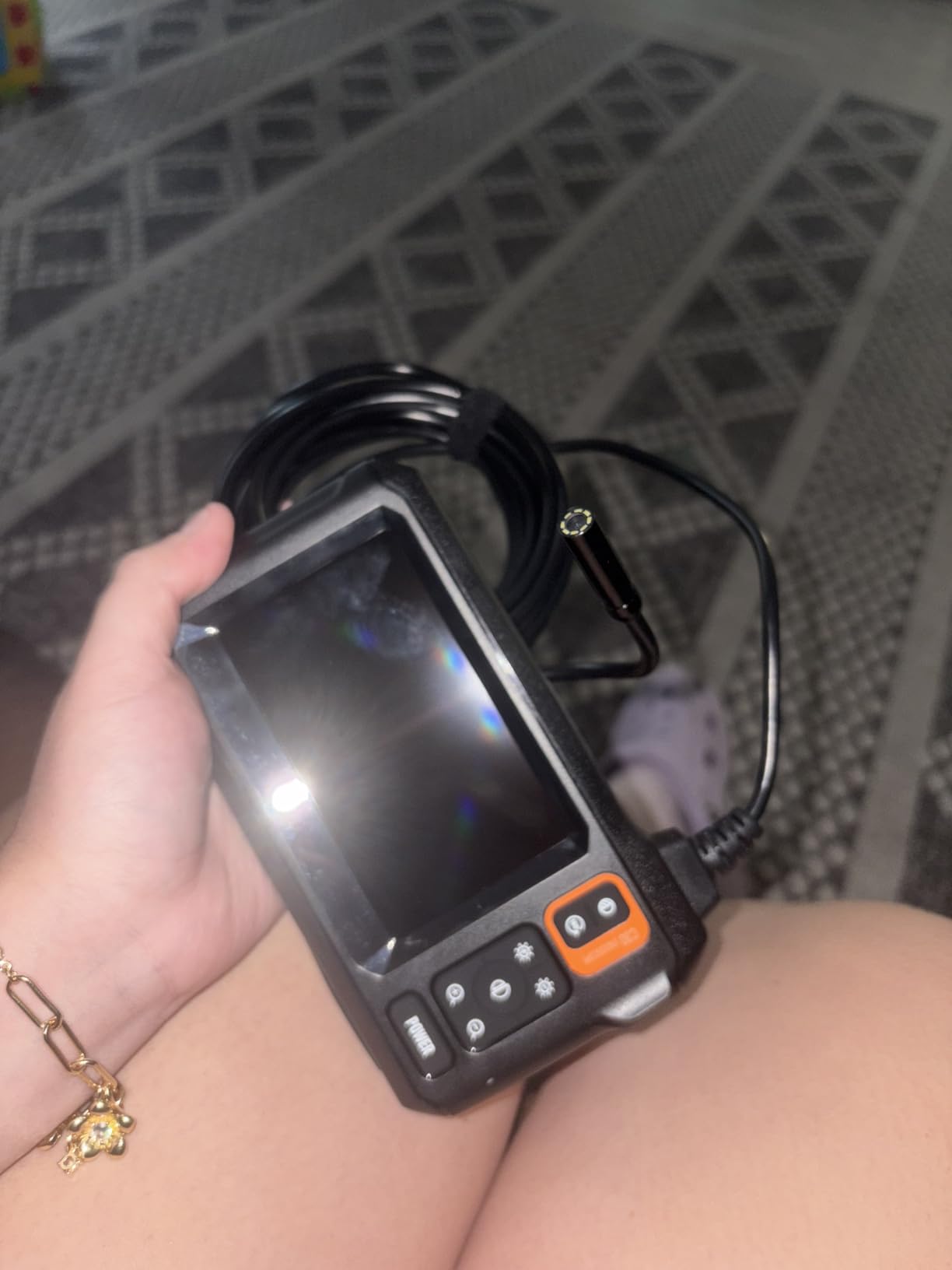 Daxiongmao Endoscope Camera with Light, 1080P HD Borescope, IP67 Waterproof Snake Camera - Ideal for Inspecting Walls, Vents, Automotive Engines, Pipes - A Great Gift Tool for Men (16.5ft) customer photo 1