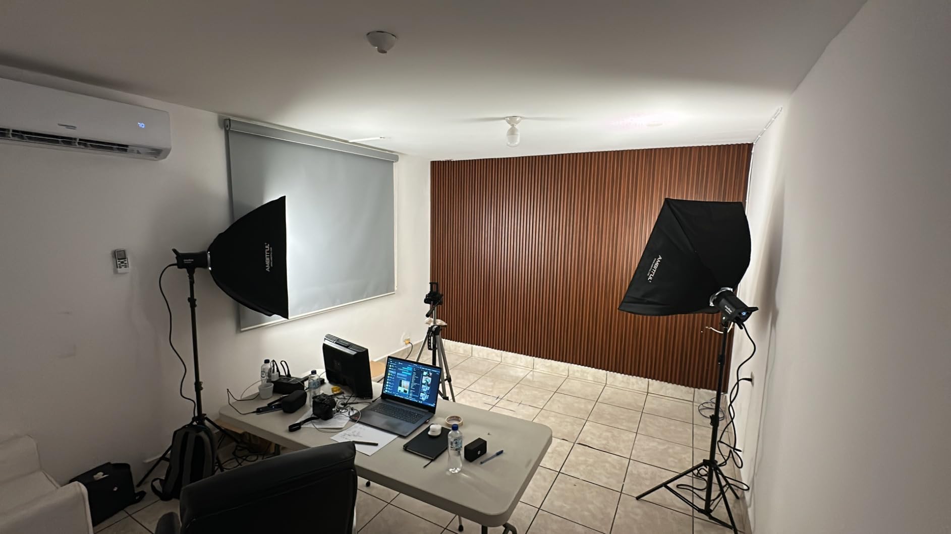 SL60II-Bi LED Video Light Kit 2 Pack 2800K-6500K Bi-Color Continuous Light, Square Grid Softbox,Light Stand, Remote Control & Honeycomb Grid for Studio Video Recording, Filming, Podcast (2PCS) customer photo 1