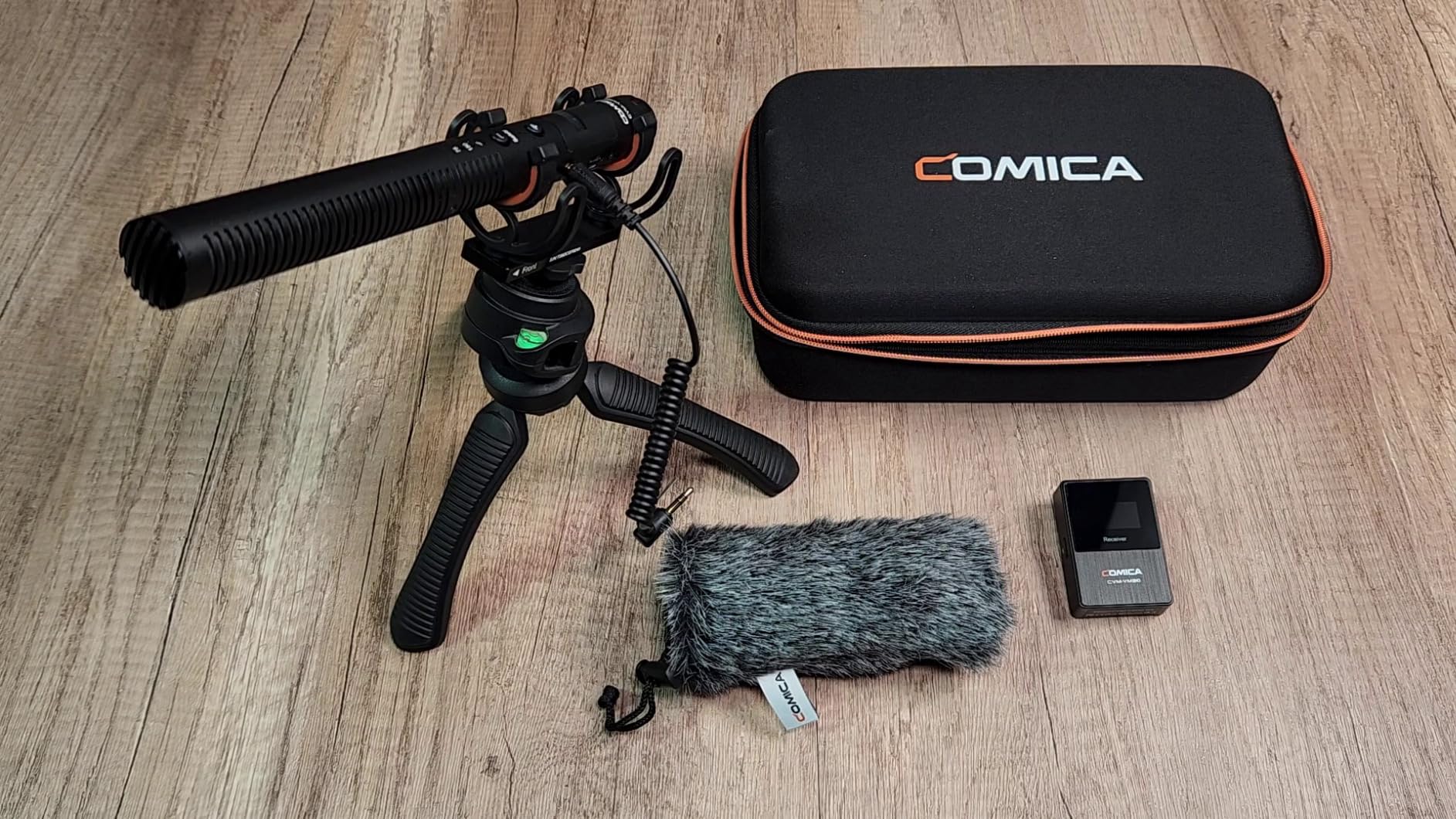 COMICA VM30 Shotgun Microphone with Wired & Wireless Modes, USB C Digital Output, 75/150Hz Low Cut, Super Cardioid Video Mic for Canon, Nikon, Sony DSLR Camera customer photo 1