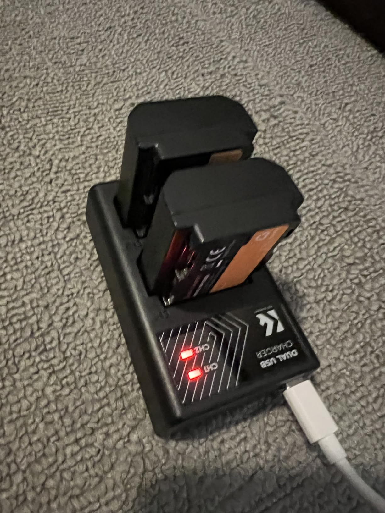 K&F CONCEPT NP-FZ100 2280mAH Battery and Dual Slot Charger Set for Sony A7iii, A7iv, A7C, A6700, A6600, ZV-E1, ZV-E10ii, FX3, FX30, A9, Alpha 9, Alpha 9S, A9S, A7R3, A7R4 Camera Batteries customer photo 1