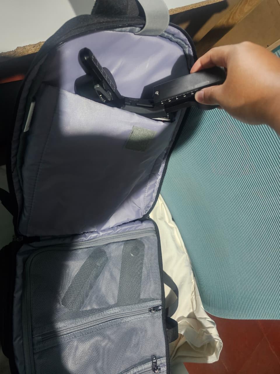 SDYSM Camera Bag Backpack Professional for DSLR SLR Mirrorless Camera Waterproof Laptop Back Pack 14 Inch with Rain Cover Anti Theft Travel Case Large Capacity Photography Backpack Black customer photo 2