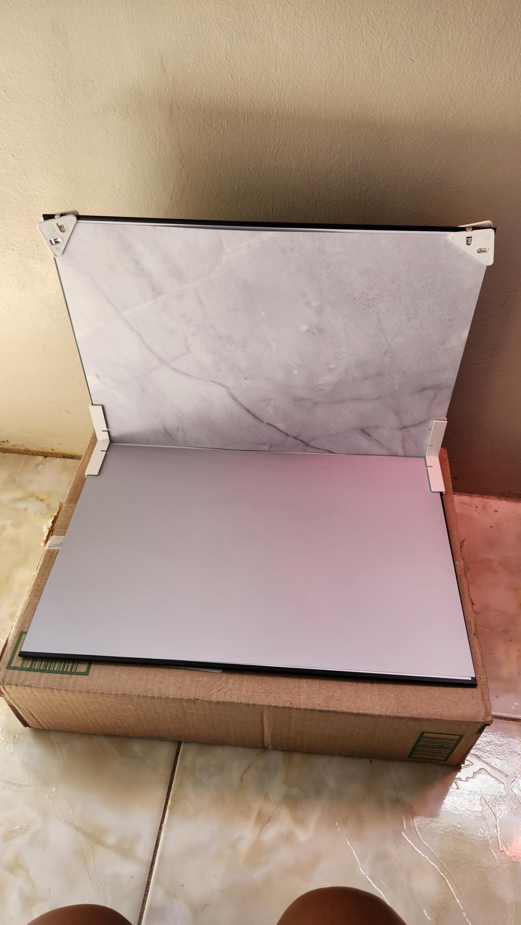 Photo Backdrop Board Product Photography: 10pcs 20patterns Table Top Food Background Kit - Flat Lay Props for Jewelry.(Small Size 16.5x11.7in) customer photo 1