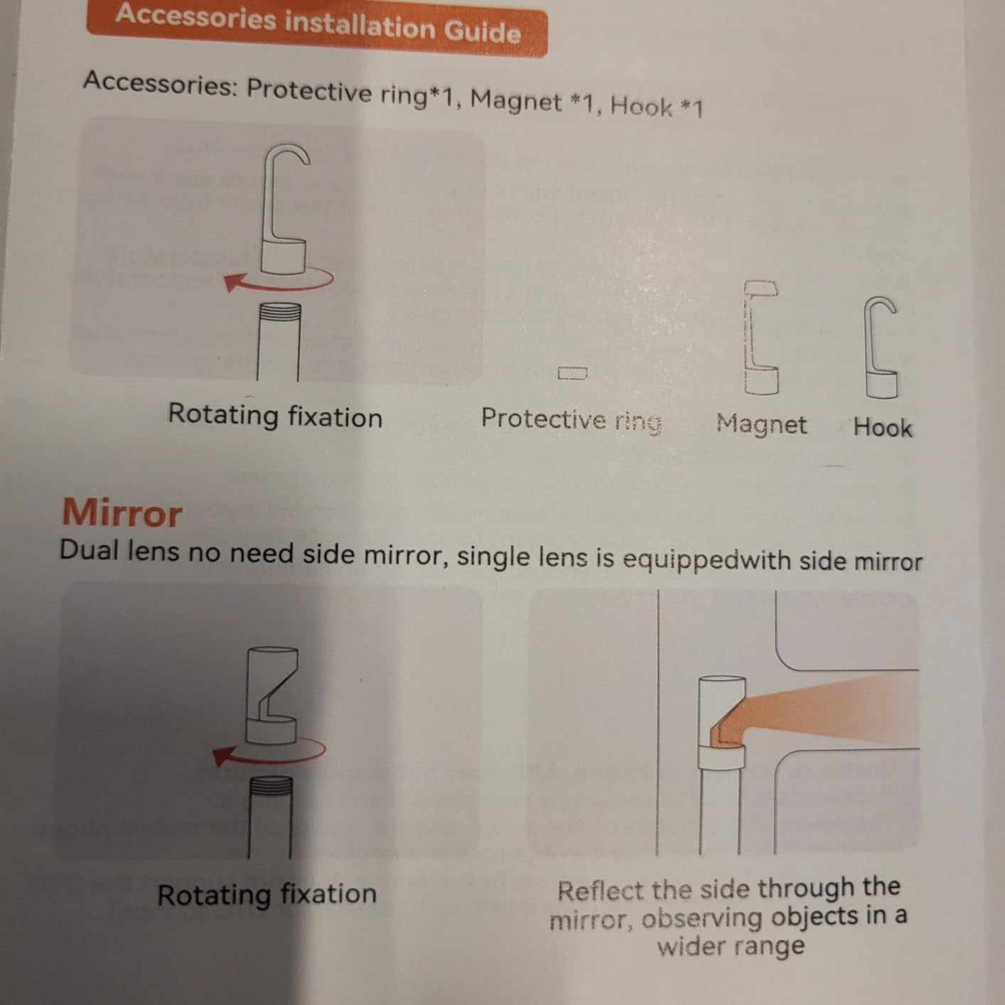 Endoscope Camera with Light,1920P HD Borescope Tools with 8 Adjustable LED Lights, Endoscope with Semi-Rigid Snake Camera, IP67 Waterproof Inspection Borescope for iOS and Android-16.4ft Dual-Lens customer photo 1