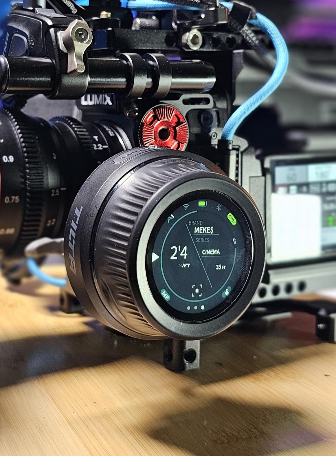 Tilta Nucleus Nano II Base Kit - Wireless Lens Control System | Includes Handwheel, Motor + More | Wireless Zoom, Focus, Aperture Control | Follow Focus | Accurate Pulling | Touch Screen customer photo 1