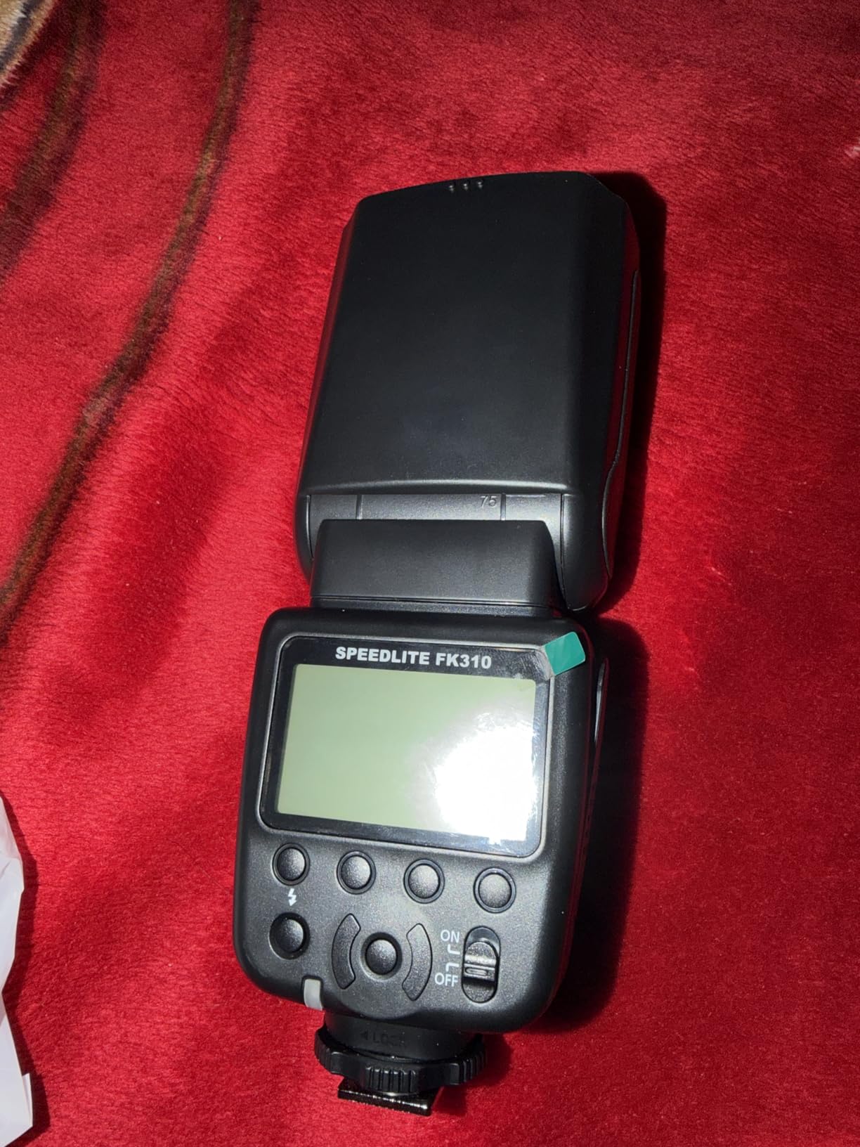 PHOTOOLEX LCD Camera Flash Speedlite for Canon Nikon Sony Panasonic Olympus Fujifilm Pentax Sigma Minolta Leica and Other SLR Digital Cameras and Digital Cameras with Single Contact Hot Shoe customer photo 2