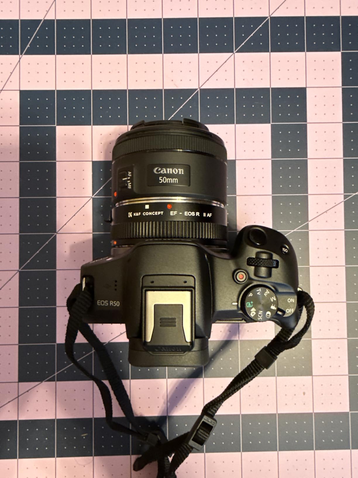 K&F Concept EF to EOS R Adapter, Auto Focus Lens Mount Adapter for EF EF-S Lens Compatible with Canon EOS R Mount Cameras customer photo 1