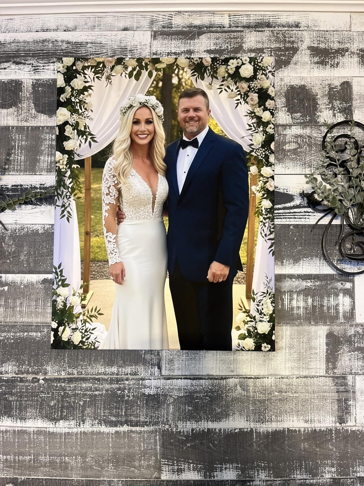 P&L ART. Personalized Custom Canvas Prints: Photo On Canvas Transform Your Photos into Stunning Framed Wall Art Digitally Printed Photo To Canvas Framed 24X36 customer photo 1
