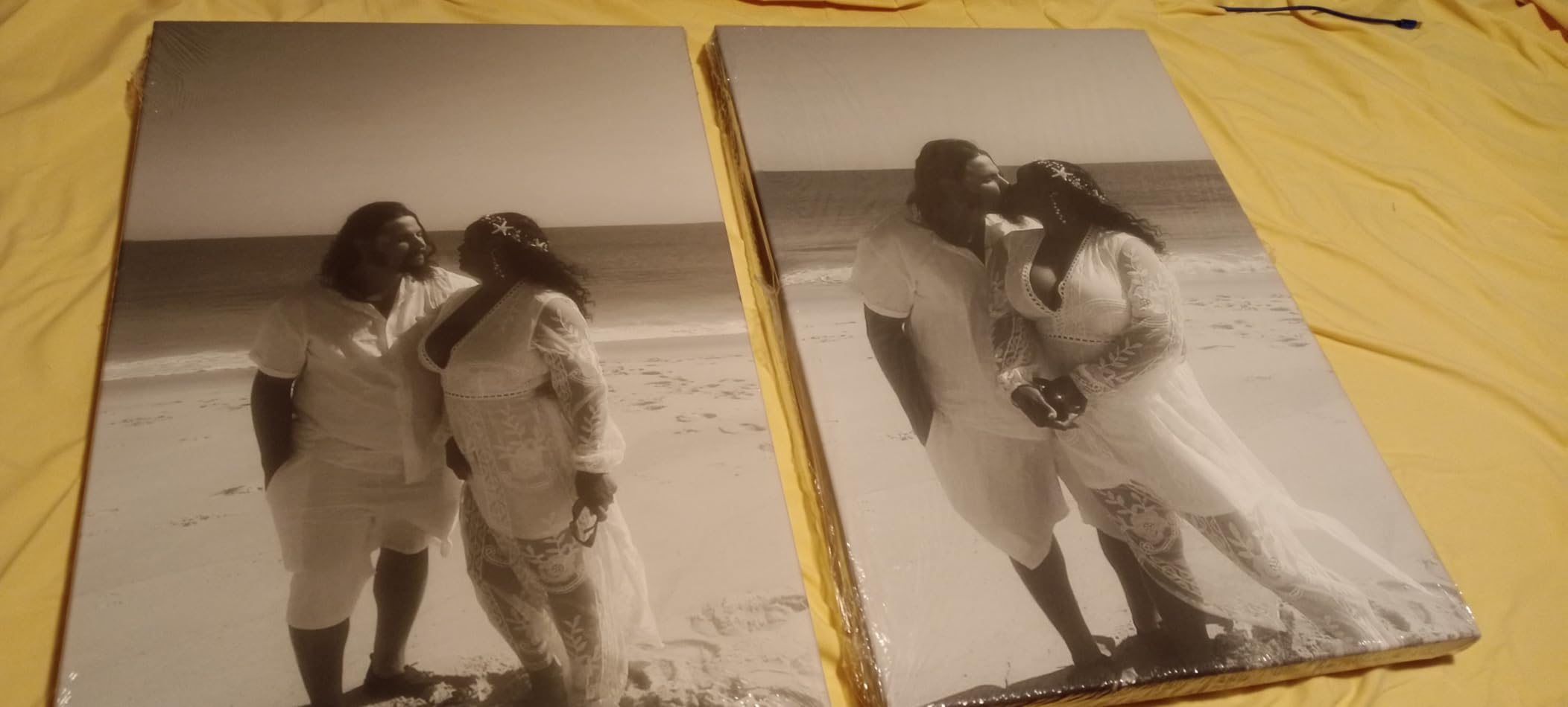 P&L ART. Personalized Custom Canvas Prints: Photo On Canvas Transform Your Photos into Stunning Framed Wall Art Digitally Printed Photo To Canvas Framed 24X36 customer photo 2