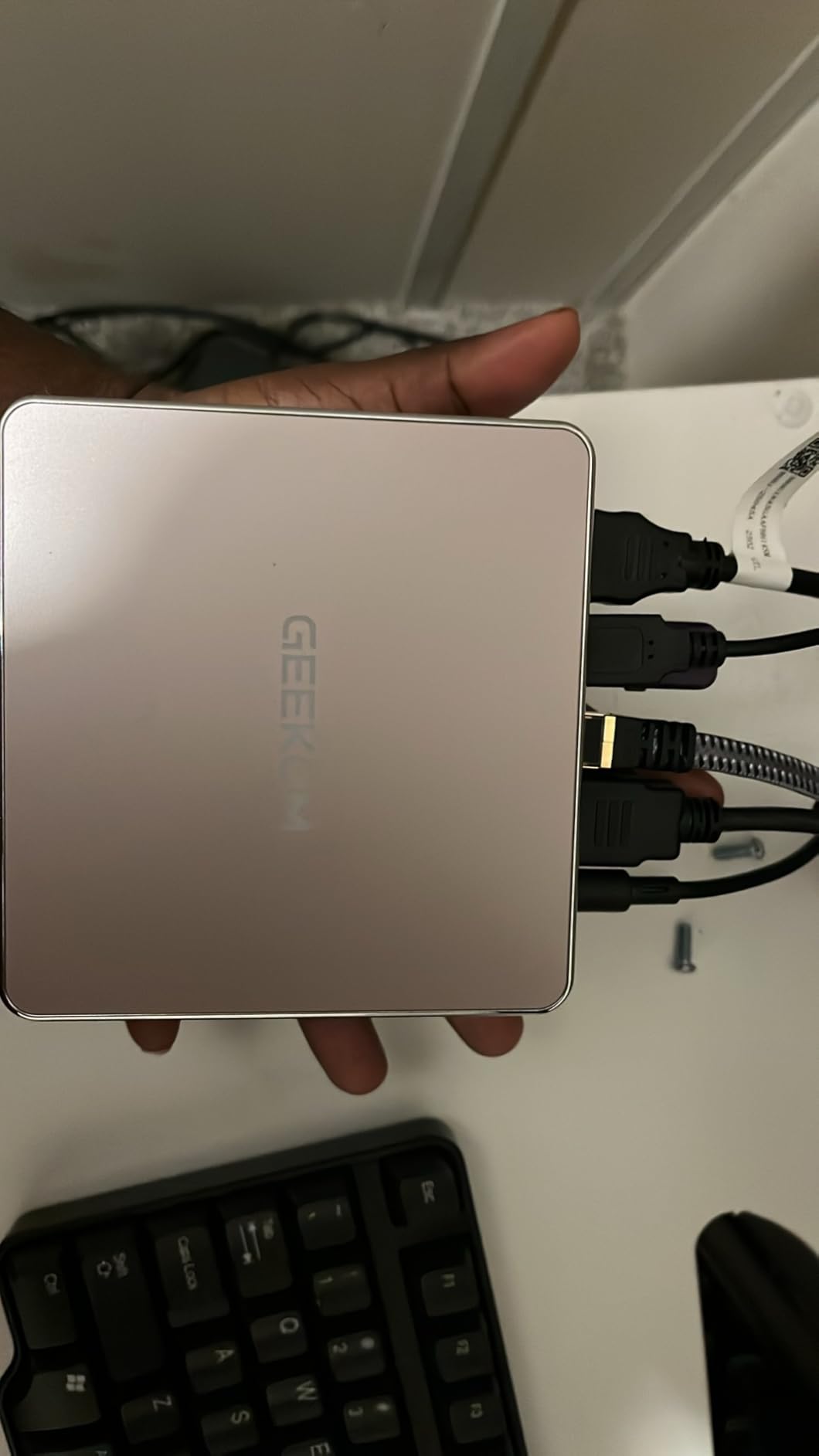 GEEKOM A5 Mini PC with AMD Ryzen 7 5825U, 3-Year Coverage, 16GB RAM(Upgradable)&512GB M.2 NVMe SSD, Windows 11 Pro Desktop Computer, SD Slot, 8K, Dual HDMI | Wi-Fi 6, BT 5.2 customer photo 1