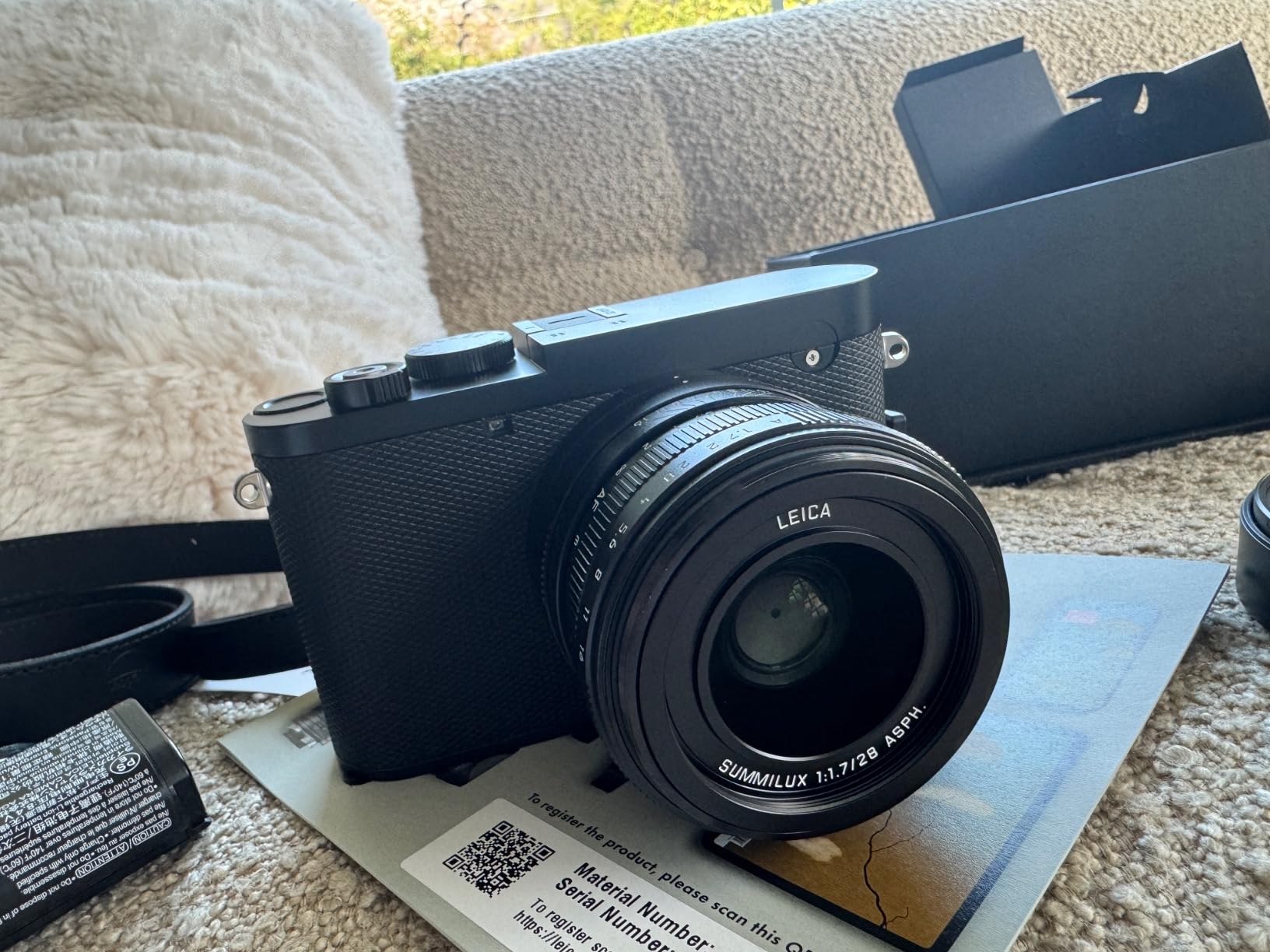 Leica Q3 Compact Digital Camera (19080) (Black) customer photo 1