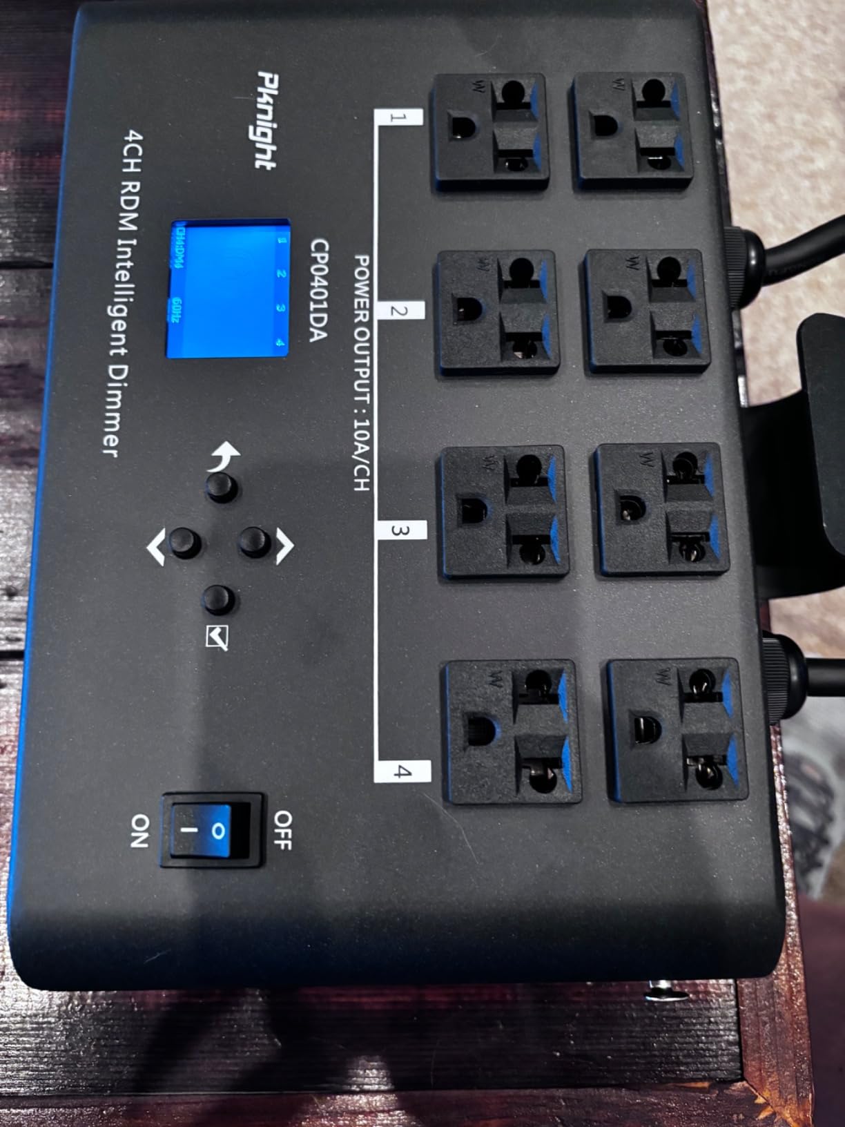 Pknight 4-Channel RDM/DMX Dimmer/Switch/Relay Pack, No Dummy Load Required, Flicker-Free LED Control customer photo 1