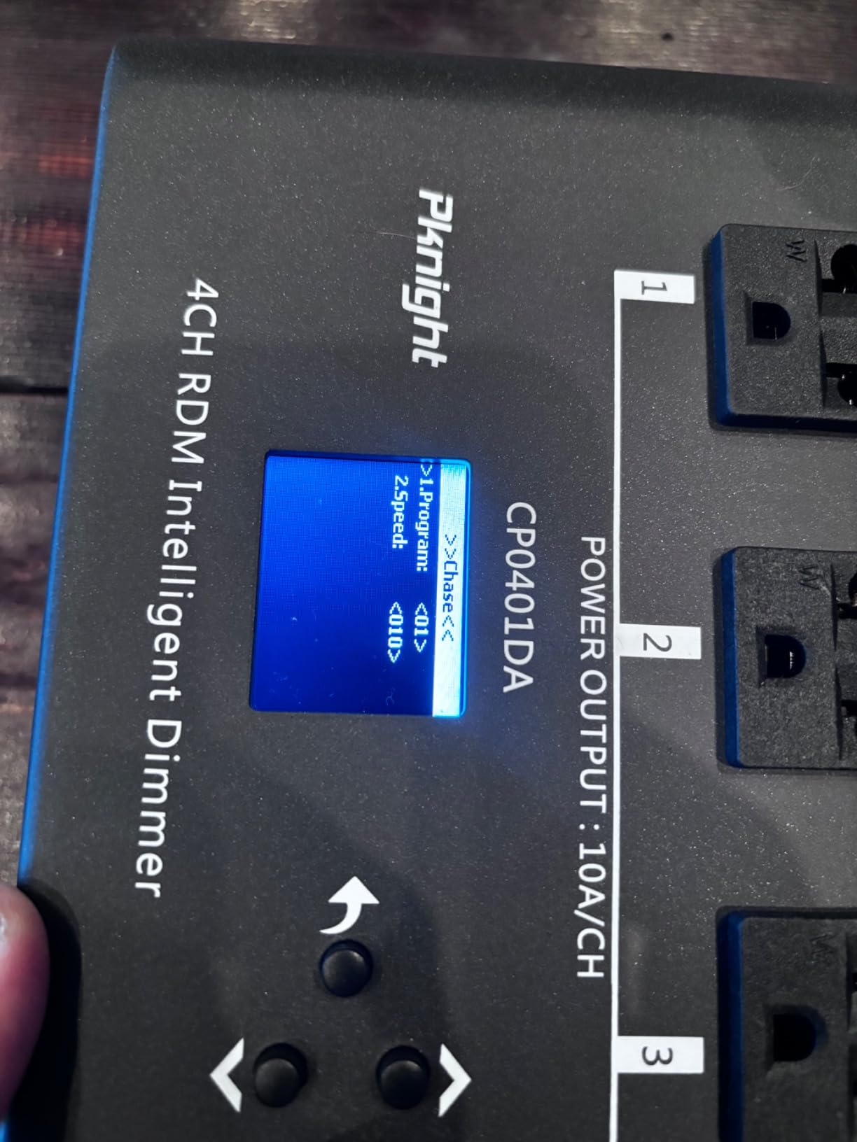 Pknight 4-Channel RDM/DMX Dimmer/Switch/Relay Pack, No Dummy Load Required, Flicker-Free LED Control customer photo 2