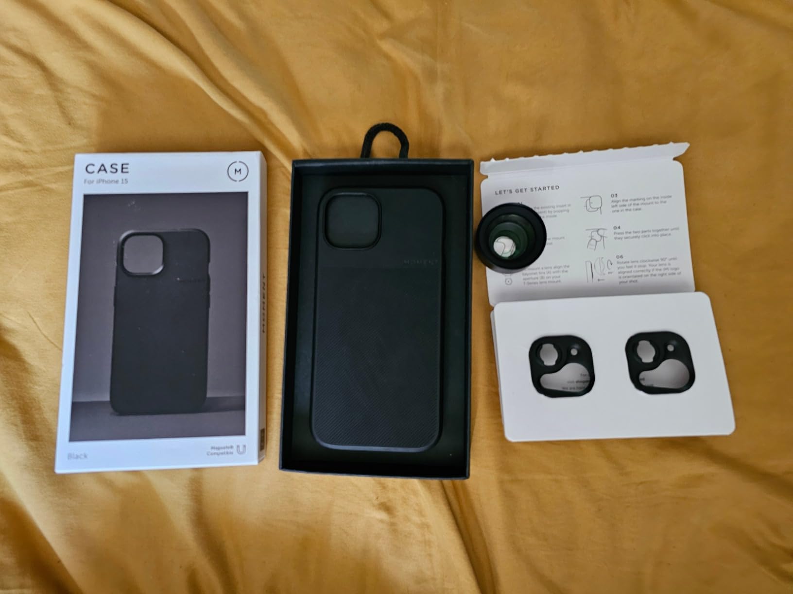 Moment Camera Case for iPhone 15 - MagSafe Compatible, Attach QuickLock Filters & T-Series Lenses customer photo 1