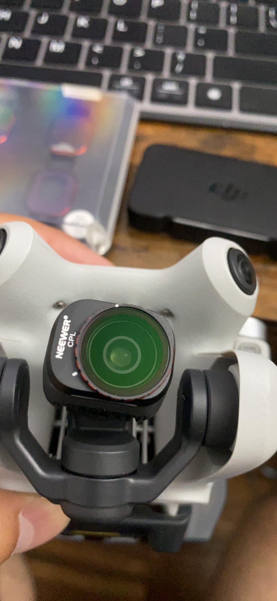 NEEWER ND & CPL Filter Set Compatible with DJI Mini 4 Pro, 4 Pack ND16 ND64 ND256 CPL Polarizer and Neutral Density Filters Drone Lens Accessories, Multi Coated HD Optical Glass/Aluminum Frame customer photo 1