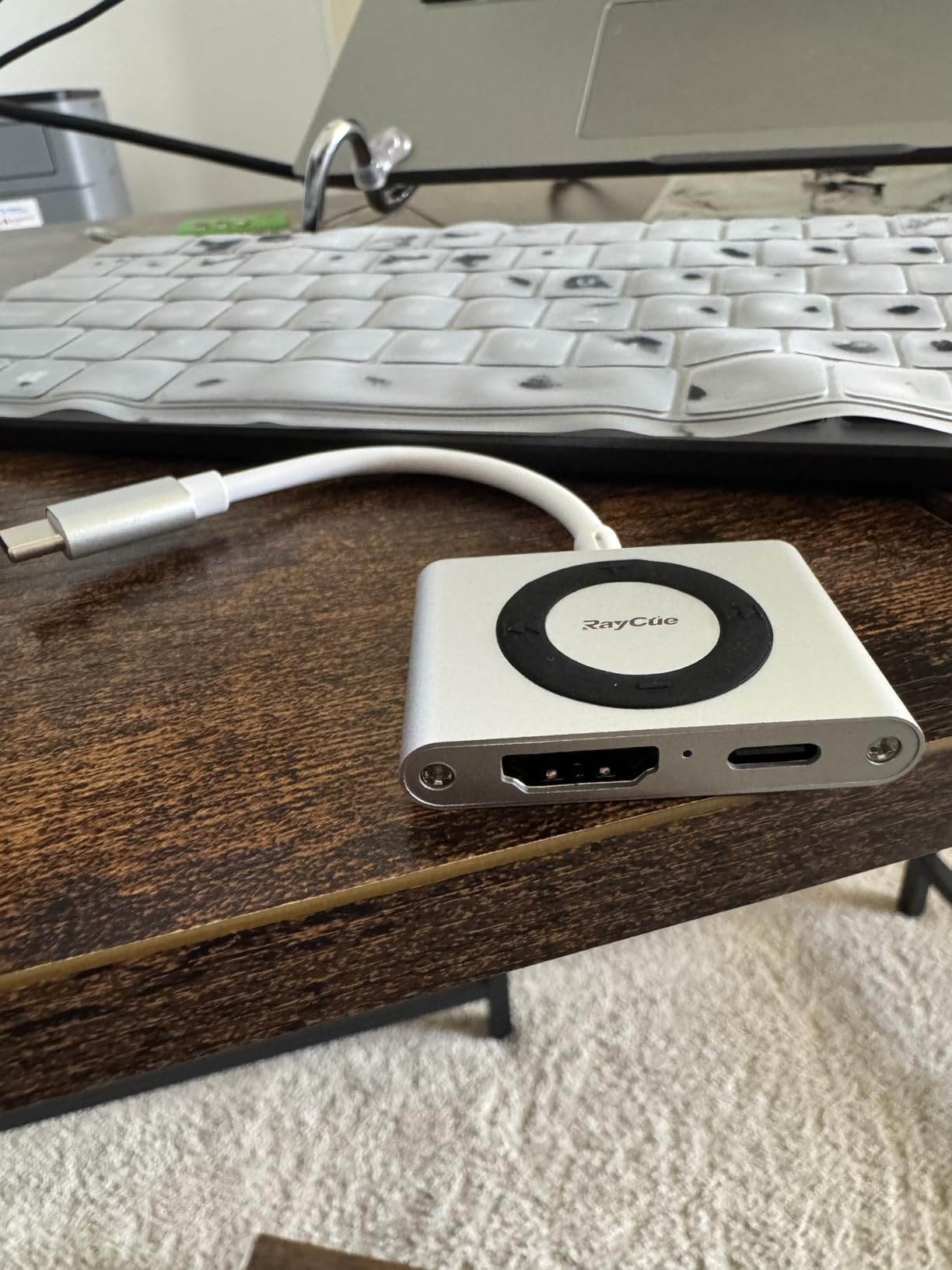 RayCue USB C USB3.0 Multi SD Card Reader, 7 in1 Memory Card Reader for SD/TF/CF/XD/MS, Drive Free for iPhone 15 pro/max, MacBook Pro/Air 2023, iPad Pro, iMac, S23, XPS 17, Surface Book 3 and More customer photo 2