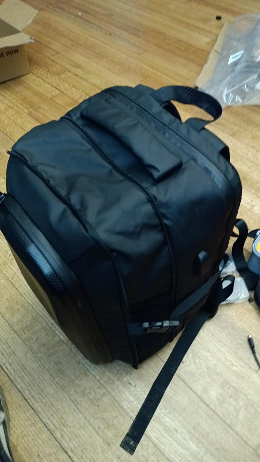 Mini 4 Pro Case, Mini 3/4 Pro Waterproof Hard Carrying Case, Large Drone Bag Fits 15.6 Inch Laptop, Travel Backpack customer photo 2