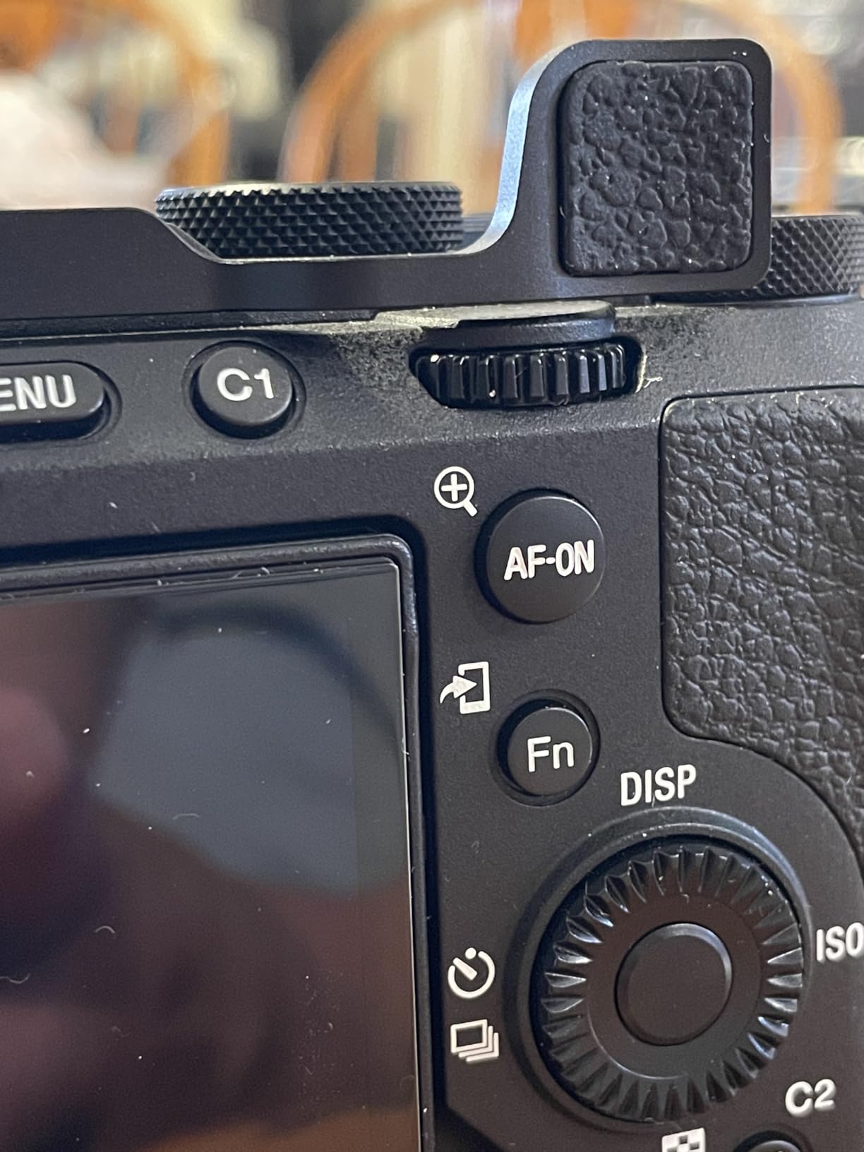 JJC Metal Thumb Up Grip Thumb Rest for Nikon Zf Z f Camera, Hot Shoe Mount Stand Thumb Support for Stable and Safe Hand Hold, with Anti-Scratch Silicone Pad, Not Affect The Use of Camera Buttons customer photo 2