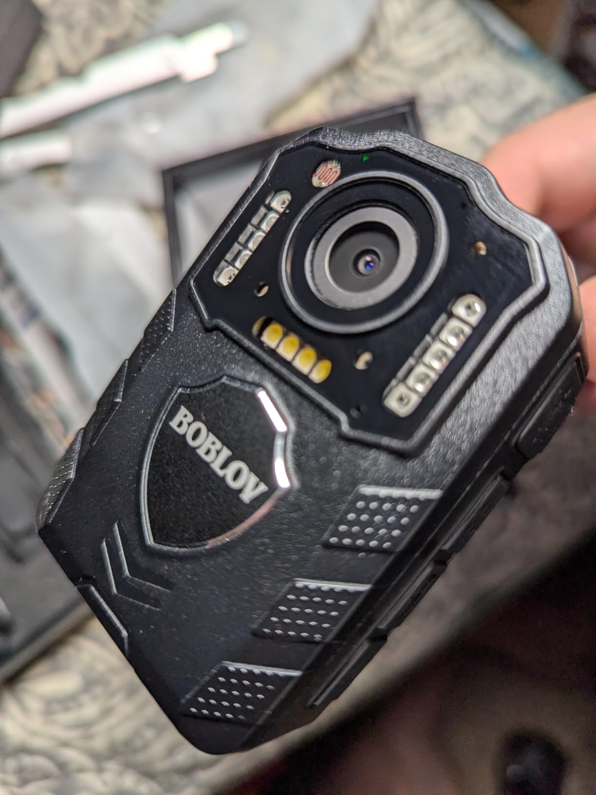 BOBLOV KJ25 1080P Body Cam, 3000mAh with 10-13Hrs Recording, Affordable Body Camera with Night Vision, for Hiking, Delivery, Law Enforcement, and Pet Walking customer photo 2