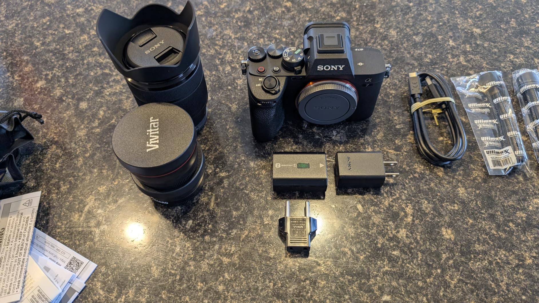 Sony α7 IV Mirrorless Camera Kit (ILCE-7M4K/B) with 28-70mm OSS Lens | 33 MP Full-Frame Sensor | 4K/60p Video | 64GB Card, Filter Kit, Wide Angle Lens, Telephoto Lens, Color Filter Kit and More customer photo 1