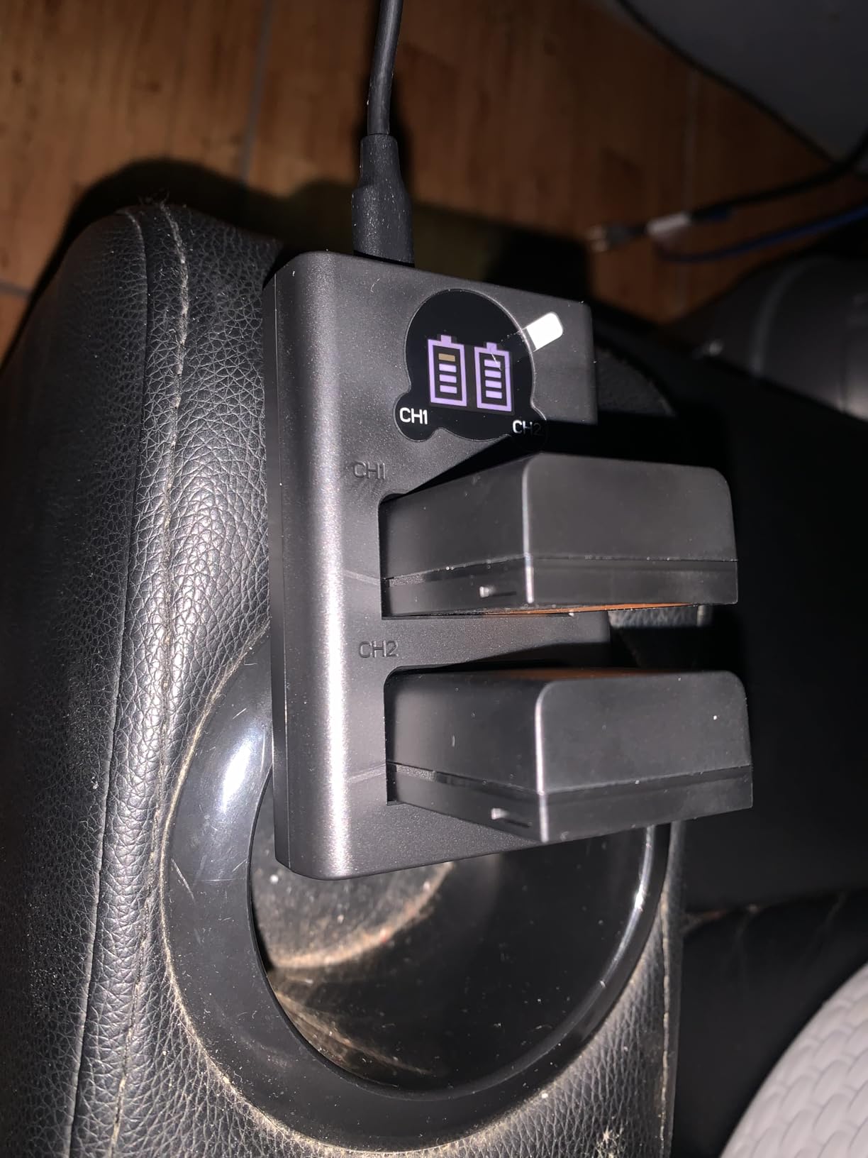 K&F CONCEPT 1600mAh EN-EL25 Battery 2-Pack EN-EL25A Battery and Dual LCD Battery Charger for Nikon Z50II, Z50, Z30, Z FC Camera MH-32 Battery Charger customer photo 2