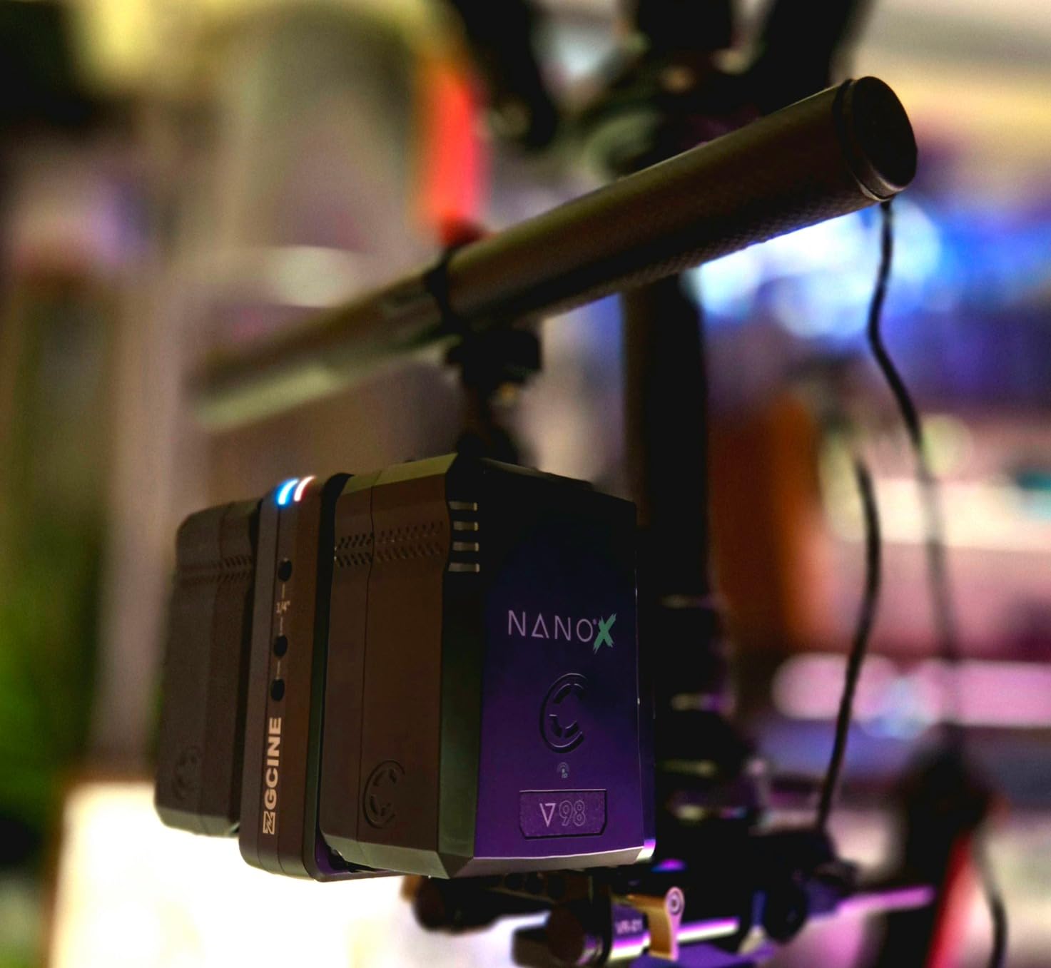 CoreSWX LLC Core NANOG98X, 98wh Micro Sized Gold-Mount Smart Battery Pack, 14.8v 6.6Ah. 10A Draw with EmLED® Fuel Gauge, USBCPD and Ptap customer photo 1