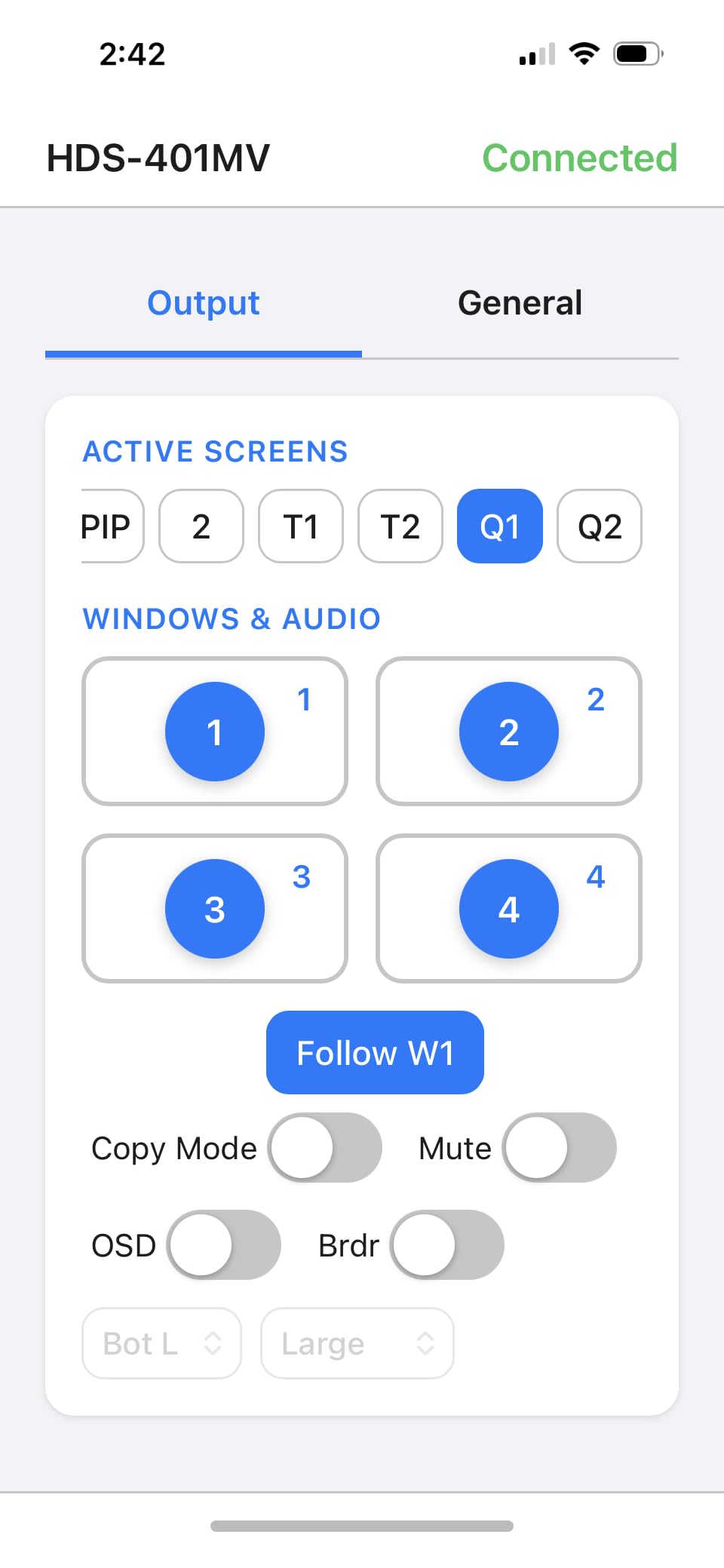 OREI 4K 2x2 HDMI or USB-C Video Wall Controller Processor Display Upto 4K 60hz 2x1, 1x2, 1x3, 1x4 Supports 180 Degree Rotate RS-232 Audio Extraction customer photo 1