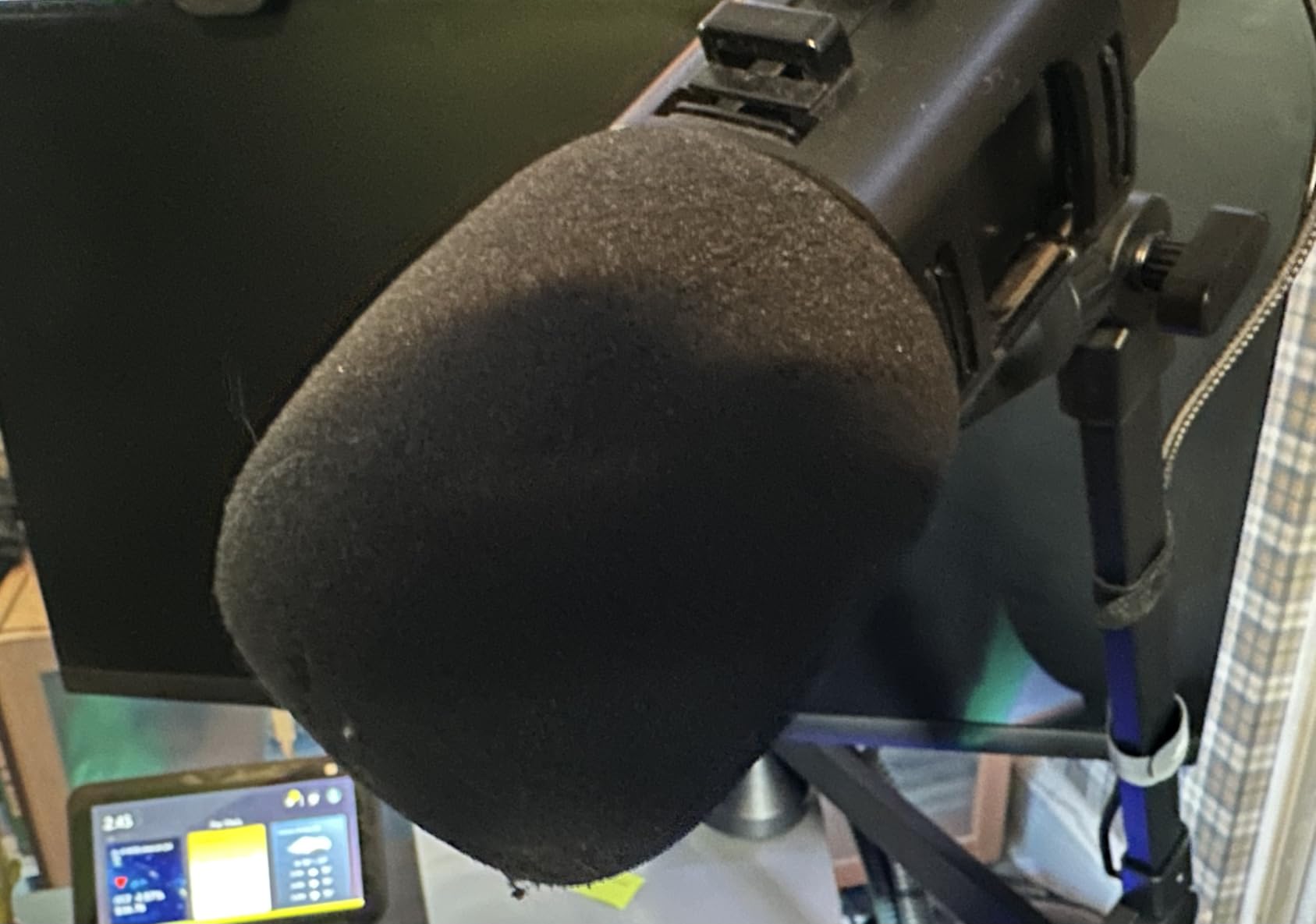 InnoGear Low Profile Mic Arm, 360 Degree Rotatable Microphone Boom Arm Mic Stand for Fifine AM8 K669B Blue Yeti HyperX QuadCast SoloCast AT2020, with Mic Clip 3/8