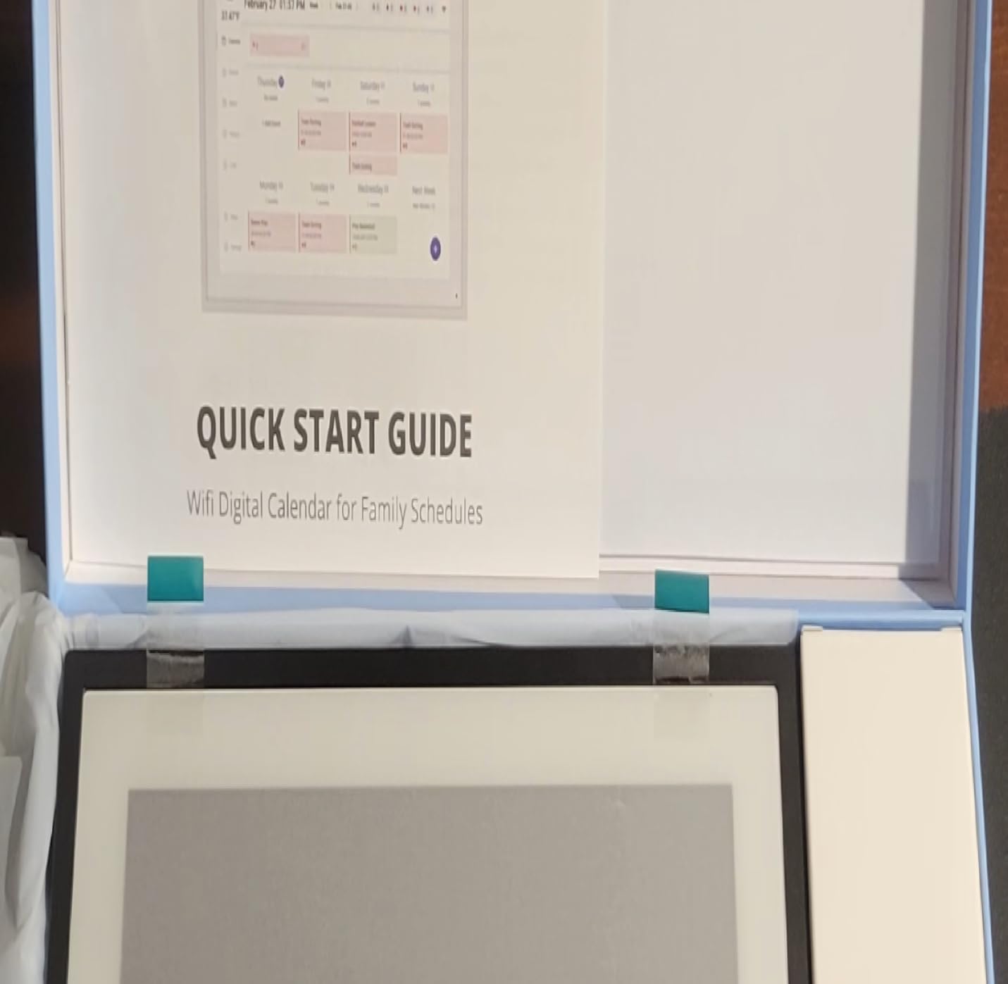 Dragon Touch 10.1'' WIFI Digital Picture Frame - 1280*800 HD IPS Touch Screen Digital Photo Frame Display, Auto-Rotate, Share Photos/Videos Instantly via Free App Best Gifts for Birthday, Wedding, Mom customer photo 2