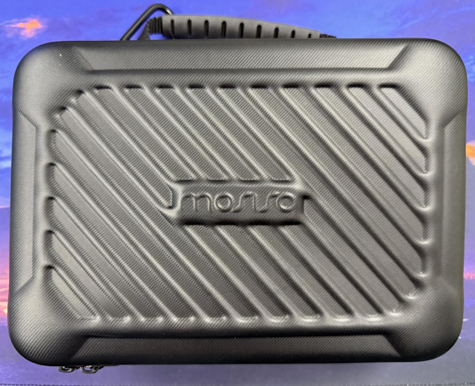 MOSISO Camera Case Compatible with GoPro Hero 13/12/11/10/9/8/7, Hard Travel Carrying Case Compatible with AKASO EK7000/V50/Brave 4/7 LE/8, EVA Case with Handle & Snap Hook for Action Camera, Black customer photo 2