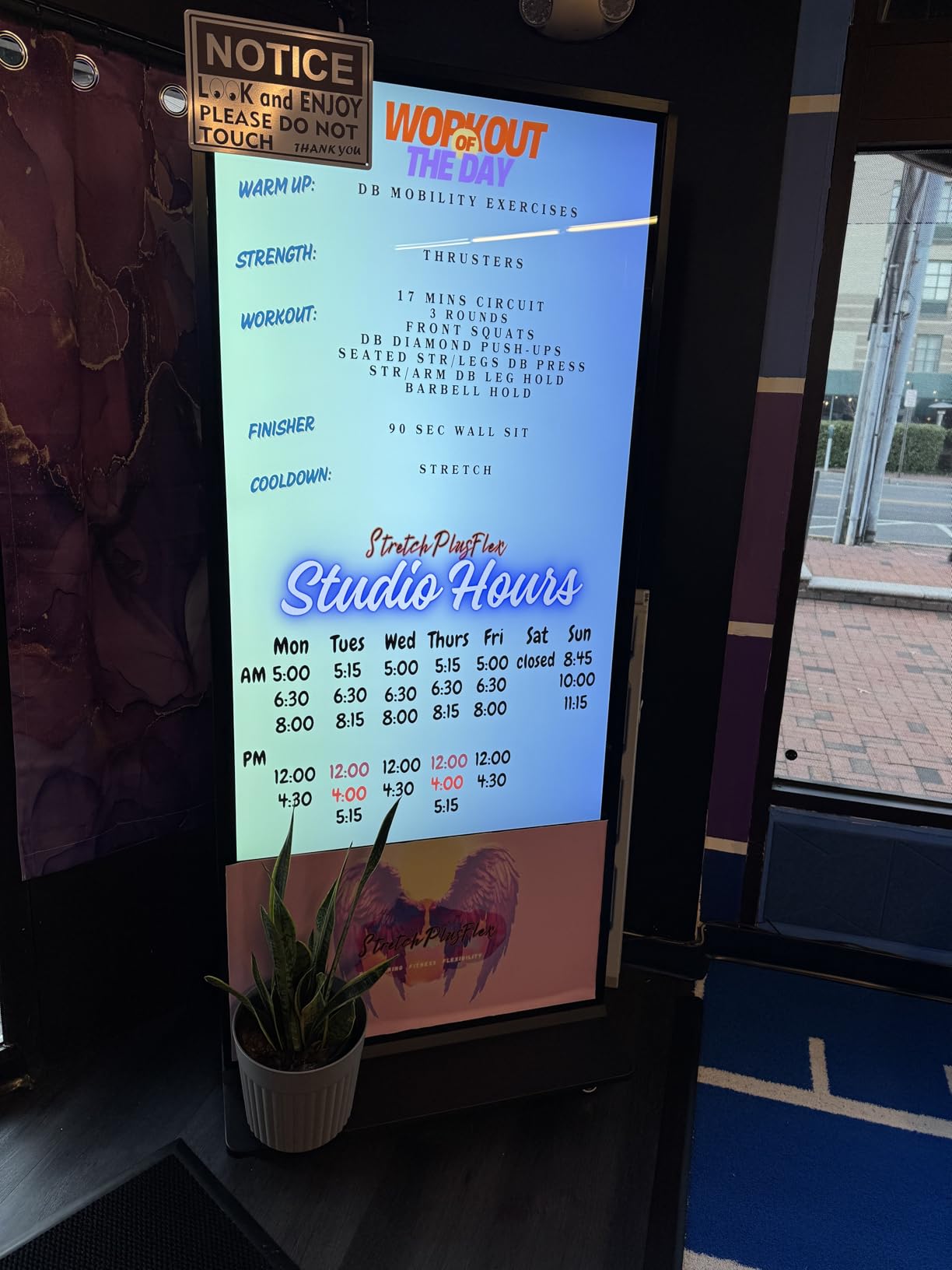 65 inch Indoor Digital Signage,CMS Software,4K UHD 2160p LCD Screen IPS Floor Standing Digital Kiosks Interactive Displays with WiFi HDMI/USB Input Auto AD Player, Android OS customer photo 1