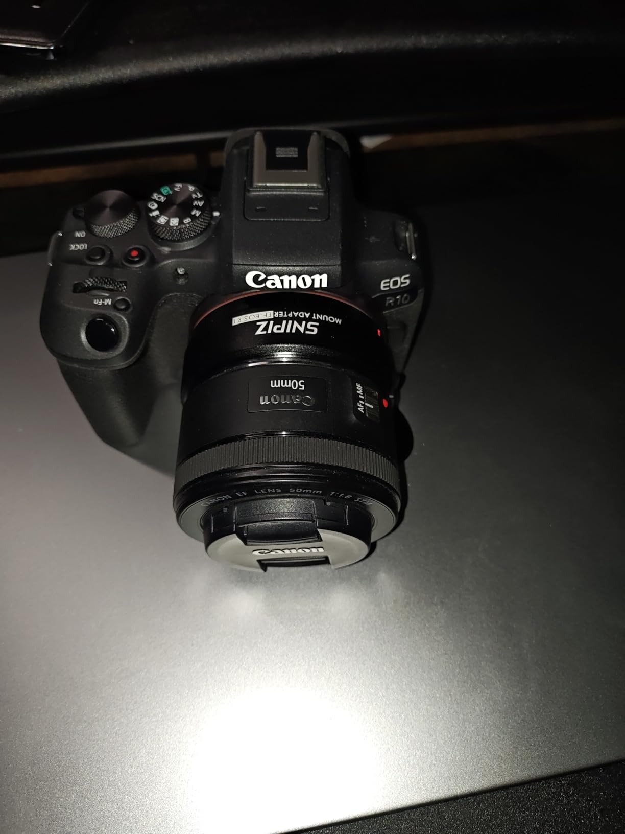 Lens Mount Adapter EF-EOS R Auto-Focus Lens Converter Compatible with Canon EF/EF-S Lens for Canon R Mount Camera EOS R, RP, R3, R5, R6, R6II, R7, R8, R10, R50, R100 customer photo 2