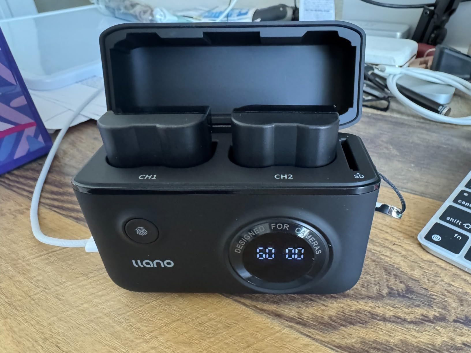 llano CS2 2-Pack EN-EL15C Batteries and 18W Fast Dual USB Charger for Nikon Z8, ZR, Zf, Z6III, D850, Z7II, Z6II, Z7, Z6, D7500, D750, Z5, D7200, D7100, D810,Smart Battery Display, Magnetic Snap Cover customer photo 2