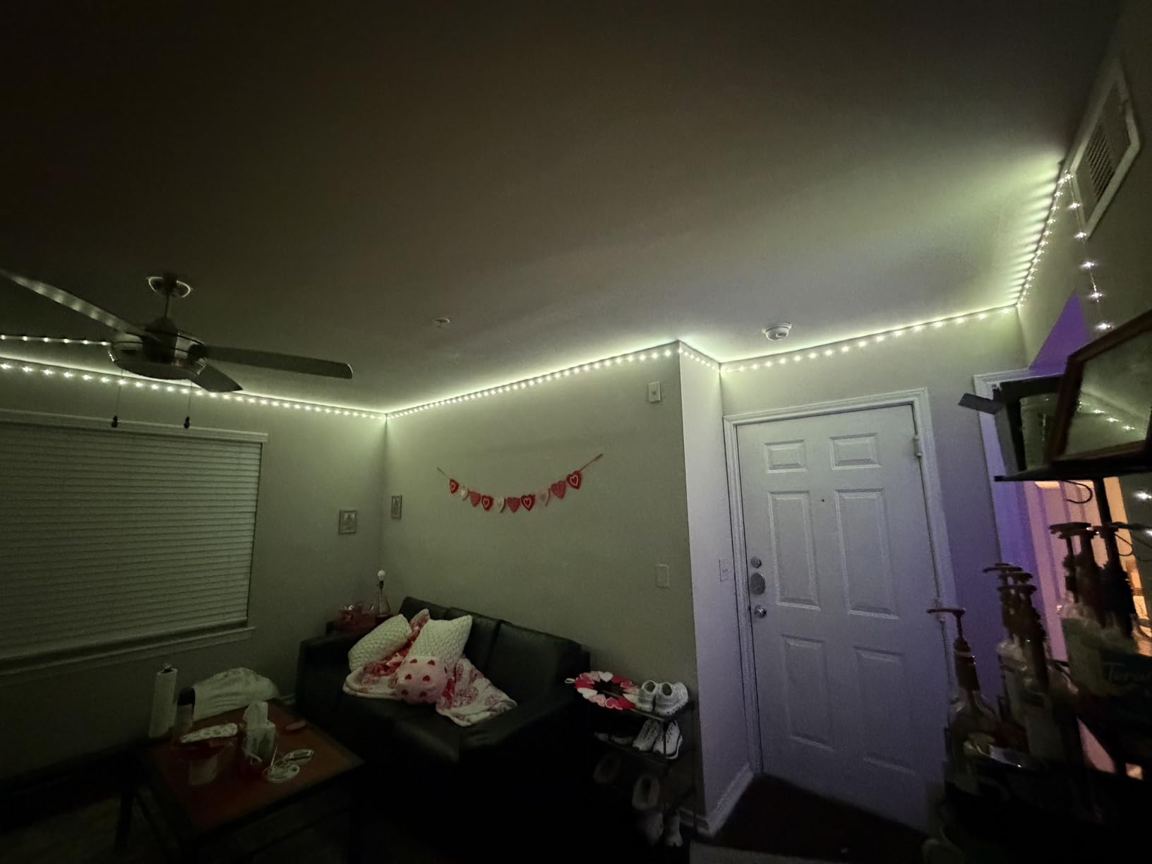 DAYBETTER LED Strip Lights 130ft Lights Strip for Bedroom, Desk, Indoor Room Birthday Gifts RGB Decor with Remote and 24V Power Supply customer photo 1