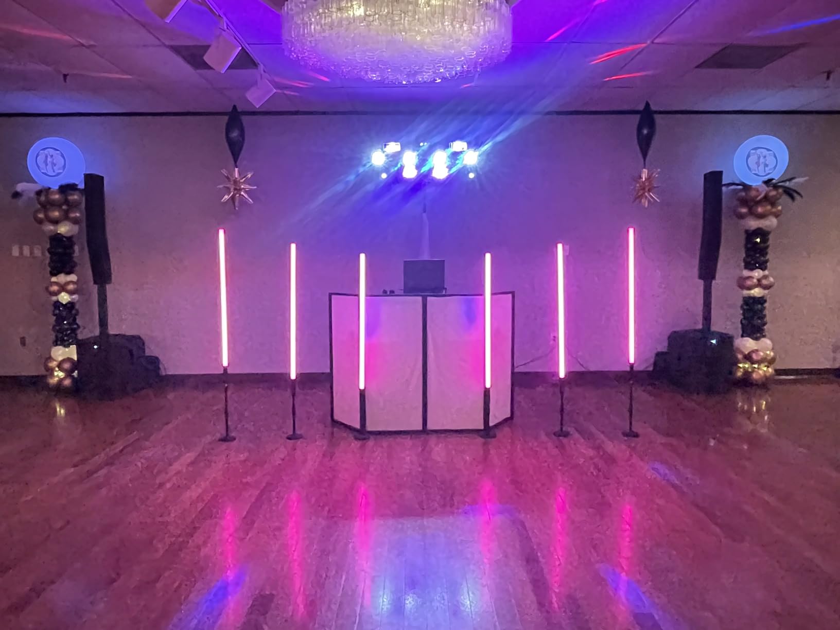 6Pack 4ft Portable 5000mAh Battery Powered RGB Tube Light with Case Handheld Color Neon Lights Bar Stand for LED Video Studio Light Stick Photography DJ Dance Party Stage Photo Booth Lighting customer photo 1