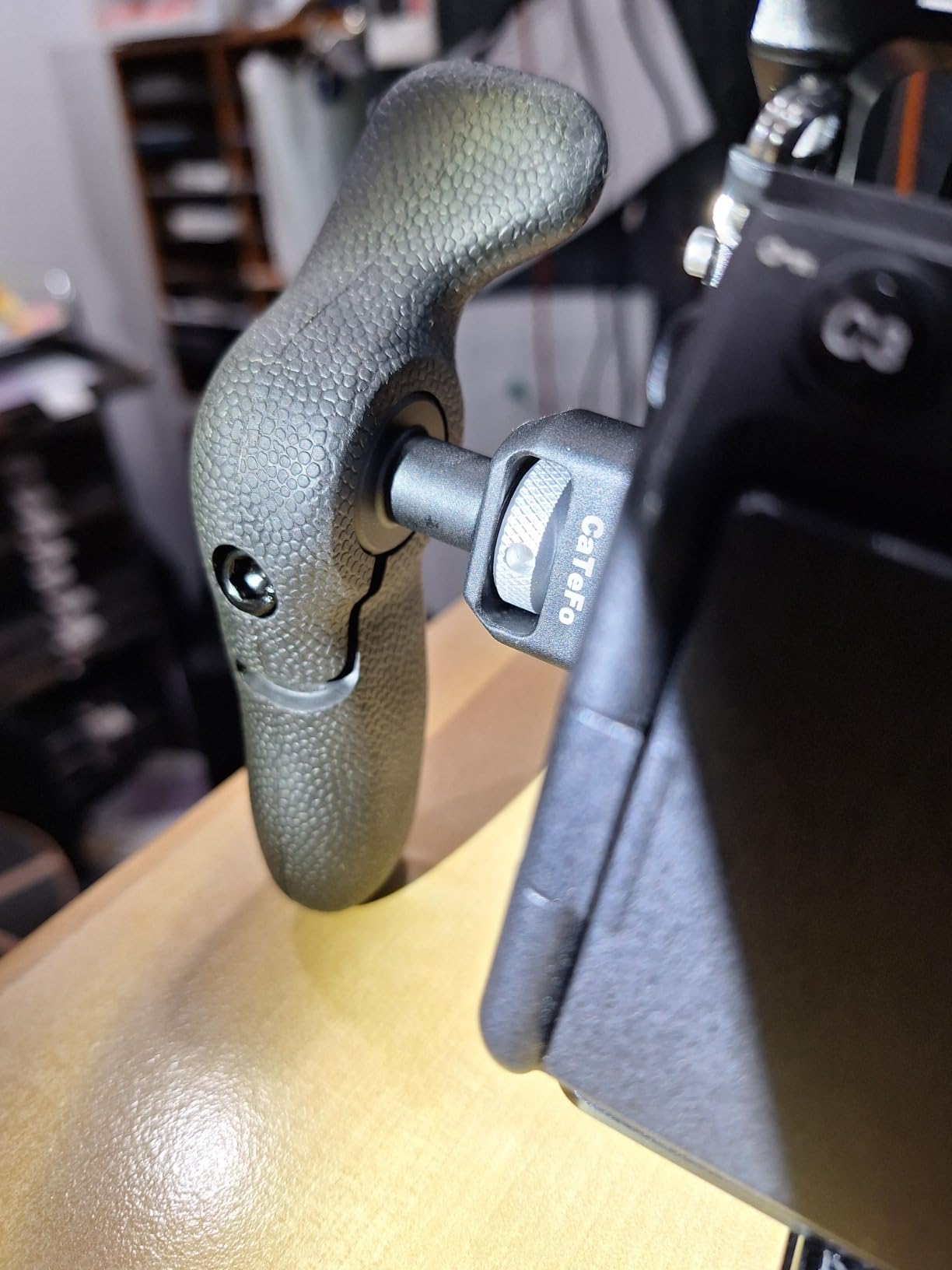 StarGrip Camera Side Handle Grip for DSLR & Mirrorless Cage, 360° Adjustable Ergonomic Handgrip Pair with 1/4