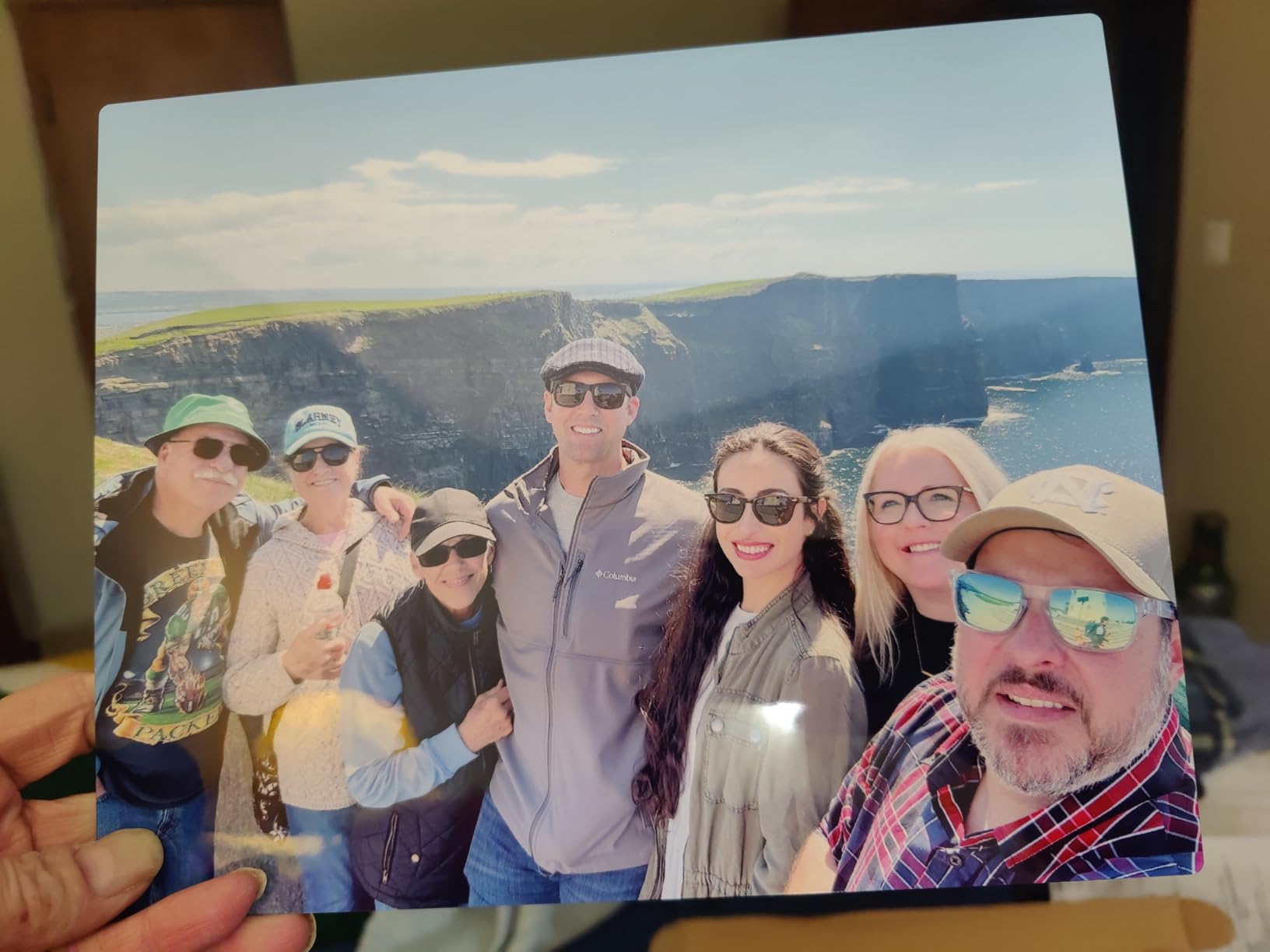 DROLLX Custom Metal Photo Prints Wall Art Decor Personalized Aluminum Prints with Your Photos customized picture gifts customer photo 2