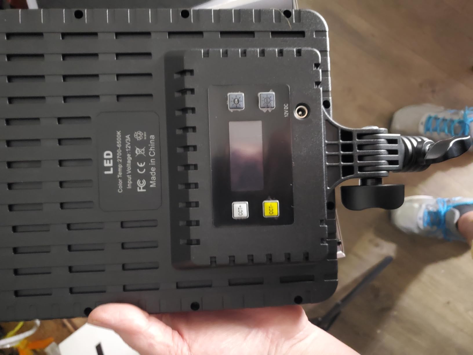 NiceVeedi 2-Pack Photography Lighting Kit, 36W Bi-Color Studio Lights 2700-6500K CRI 95+, Dimmable LED Video Light Kit with Remote Control & 72