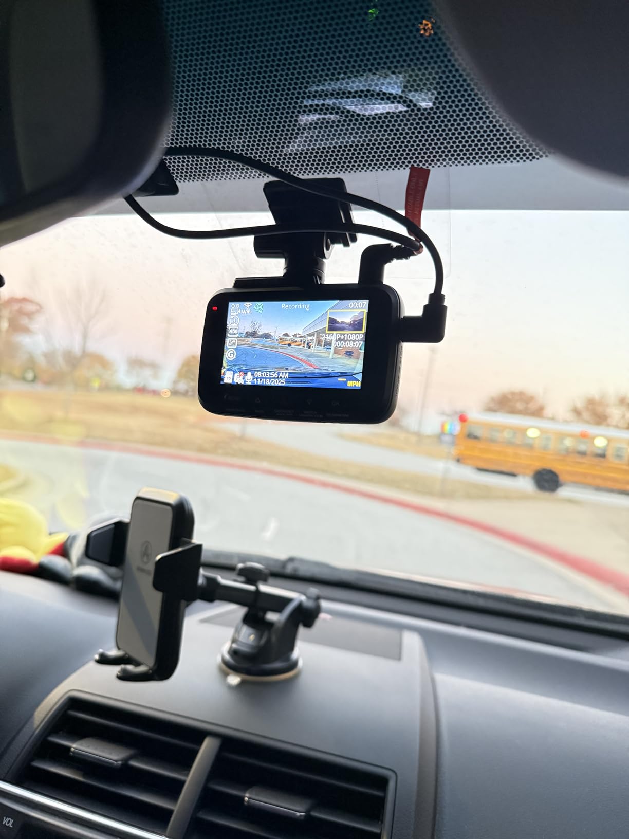 ROVE R2-4K DUAL Dash Cam Front and Rear, STARVIS 2 Sensor, FREE 128GB Card Included, 5G WiFi - up to 20MB/s Fastest Download Speed with App, 4K 2160P/FHD Dash Camera for Cars, 3