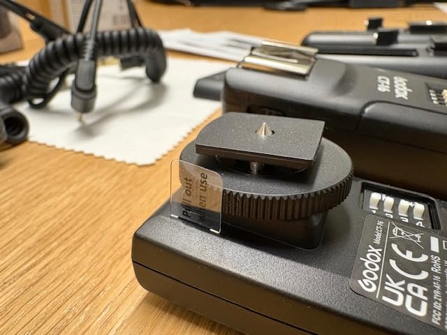 Godox CT-16 Wireless Radio Flash Trigger Receiver Kit, 16 Channel 433MHz Wireless Flash Trigger Kit (1x Transmitter+3X Receiver), Compatible for Canon Nikon Pentax DSLR Camera customer photo 2