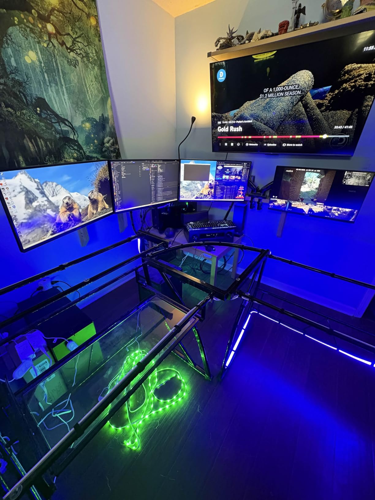 Govee COB LED Strip Light Pro, LED Lights for Bedroom Compatible with Alexa, Google Assistant and Matter, RGBICW Light with Warm White, Smart Strip Light, Color Changing, for Cabinet, 16.4ft customer photo 1