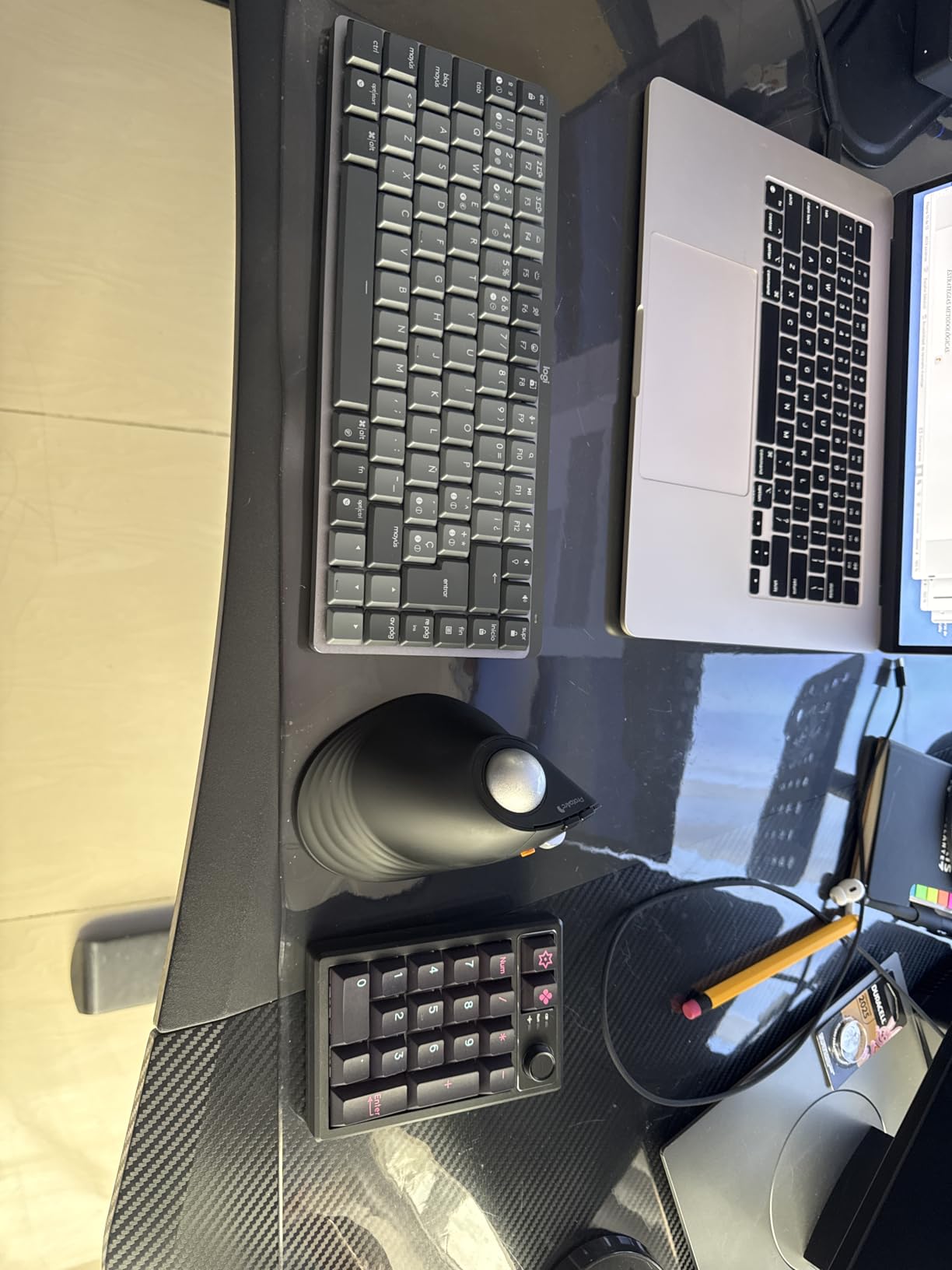 ProtoArc Vertical Wireless Trackball Mouse, EM05 NL Bluetooth Ergonomic Rollerball Mouse customer photo 1