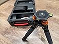 K&F CONCEPT Tripod Leveling Base, Aircraft Grade Aluminum Leveler Stand, 3/8